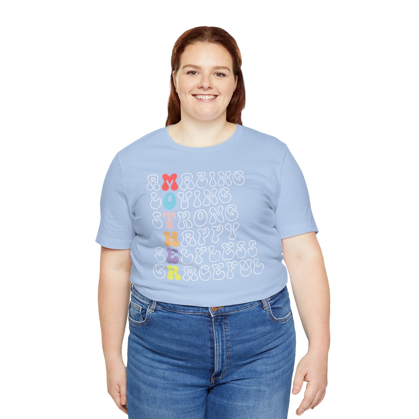 Mother's Day, Amazing Mother, XS-3XL, Unisex Jersey Short Sleeve Tee