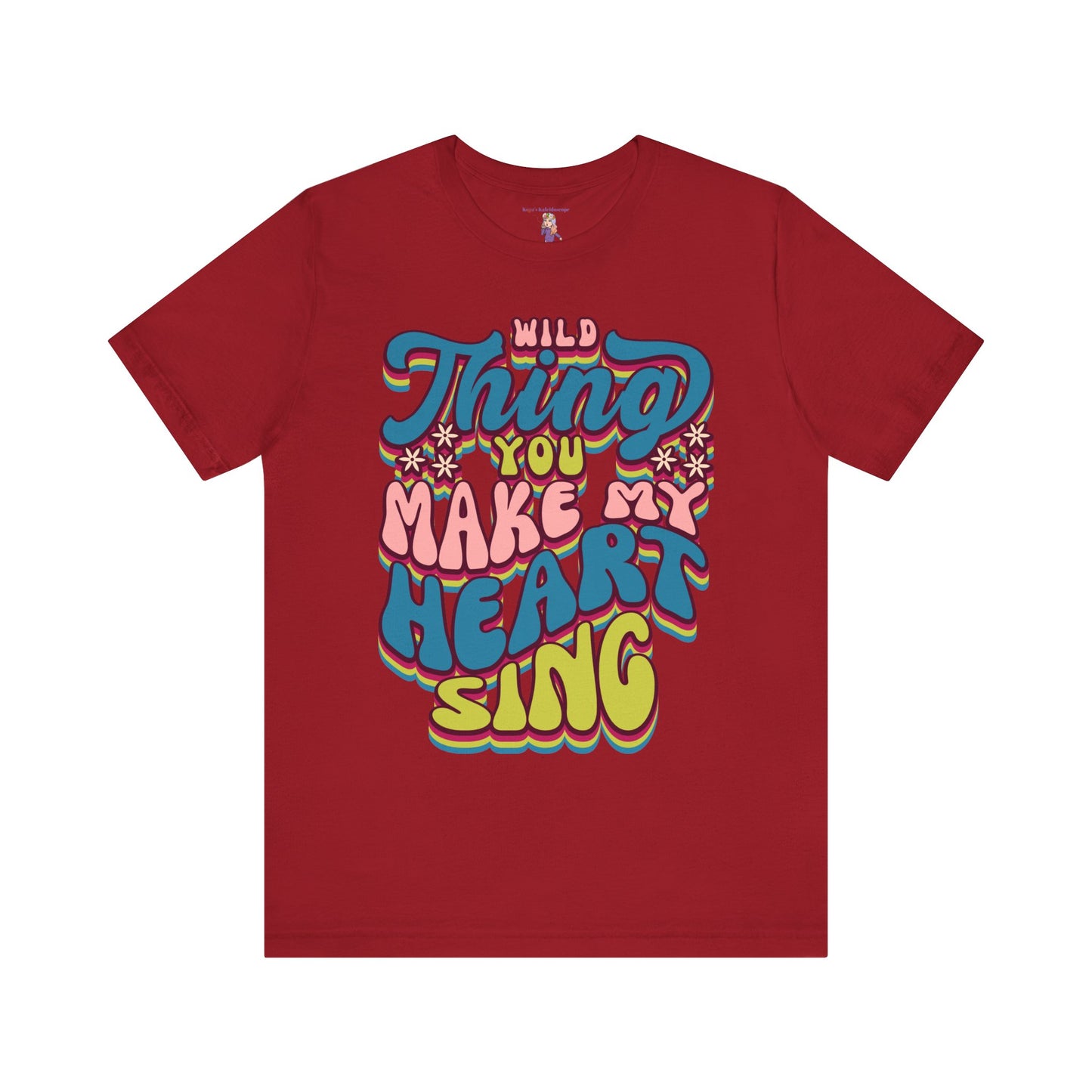 Wild Thing Valentine's Day Unisex Jersey Short Sleeve Tee