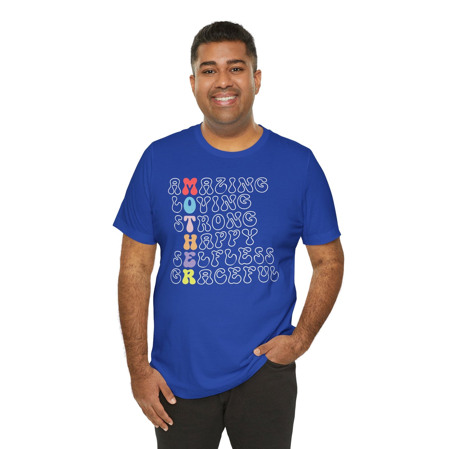 Mother's Day, Amazing Mother, XS-3XL, Unisex Jersey Short Sleeve Tee