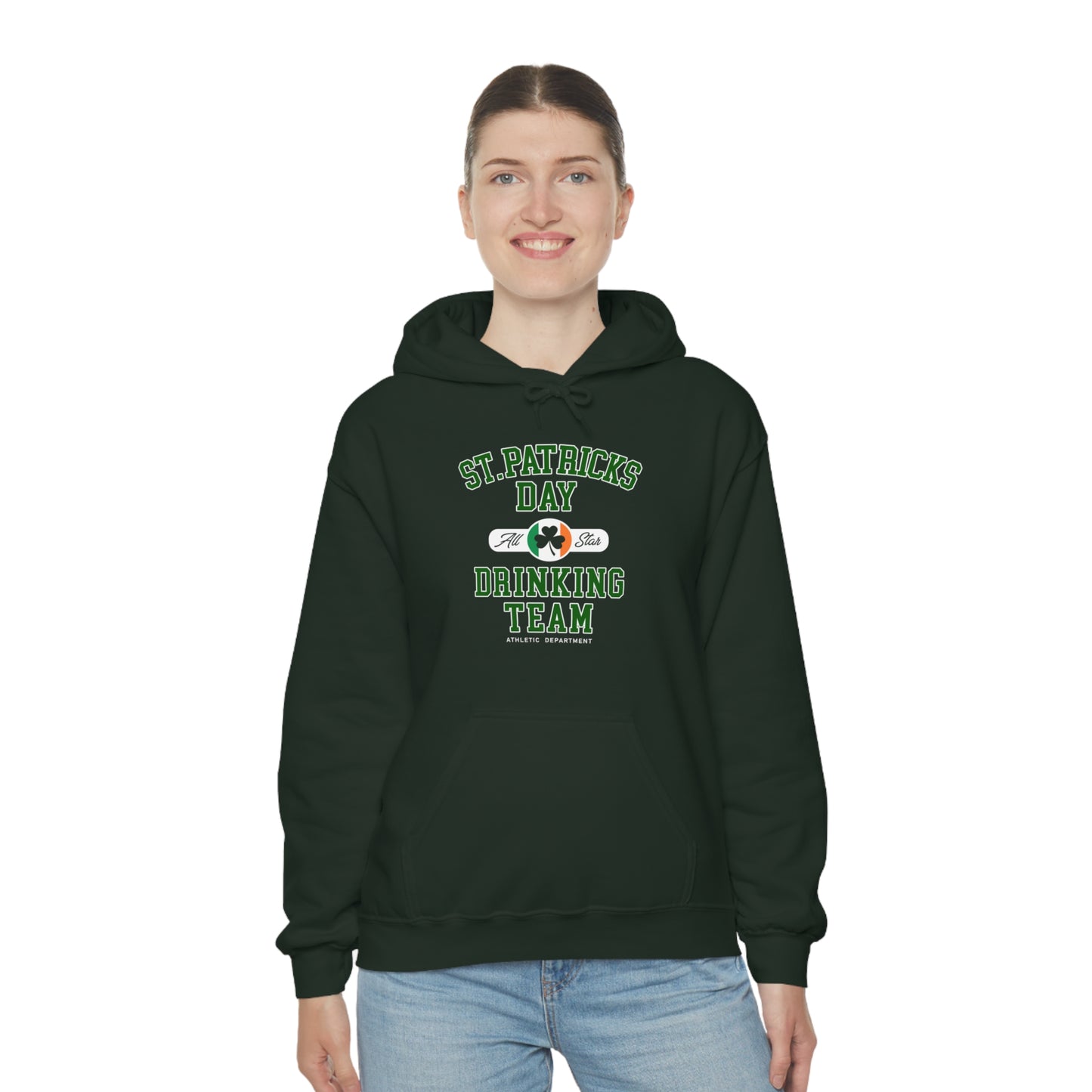 Unisex St Patrick's Day Drinking Team Hooded Sweatshirt