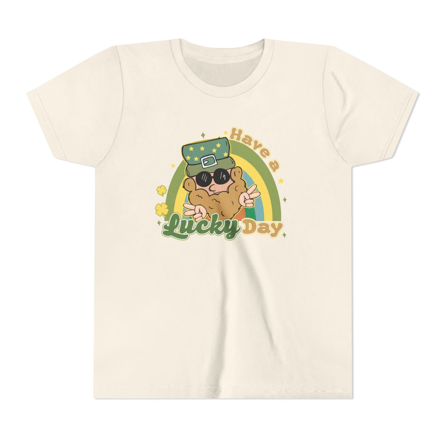 Lucky St Patricks Day Youth Short Sleeve Tee