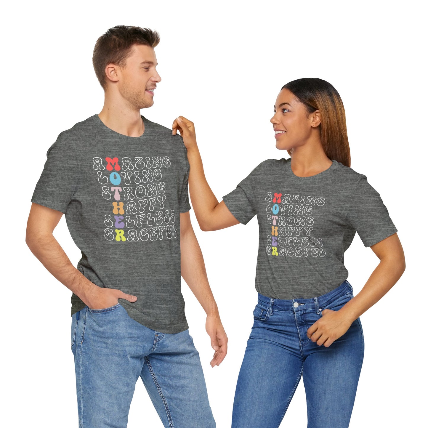 Mother's Day, Amazing Mother, XS-3XL, Unisex Jersey Short Sleeve Tee