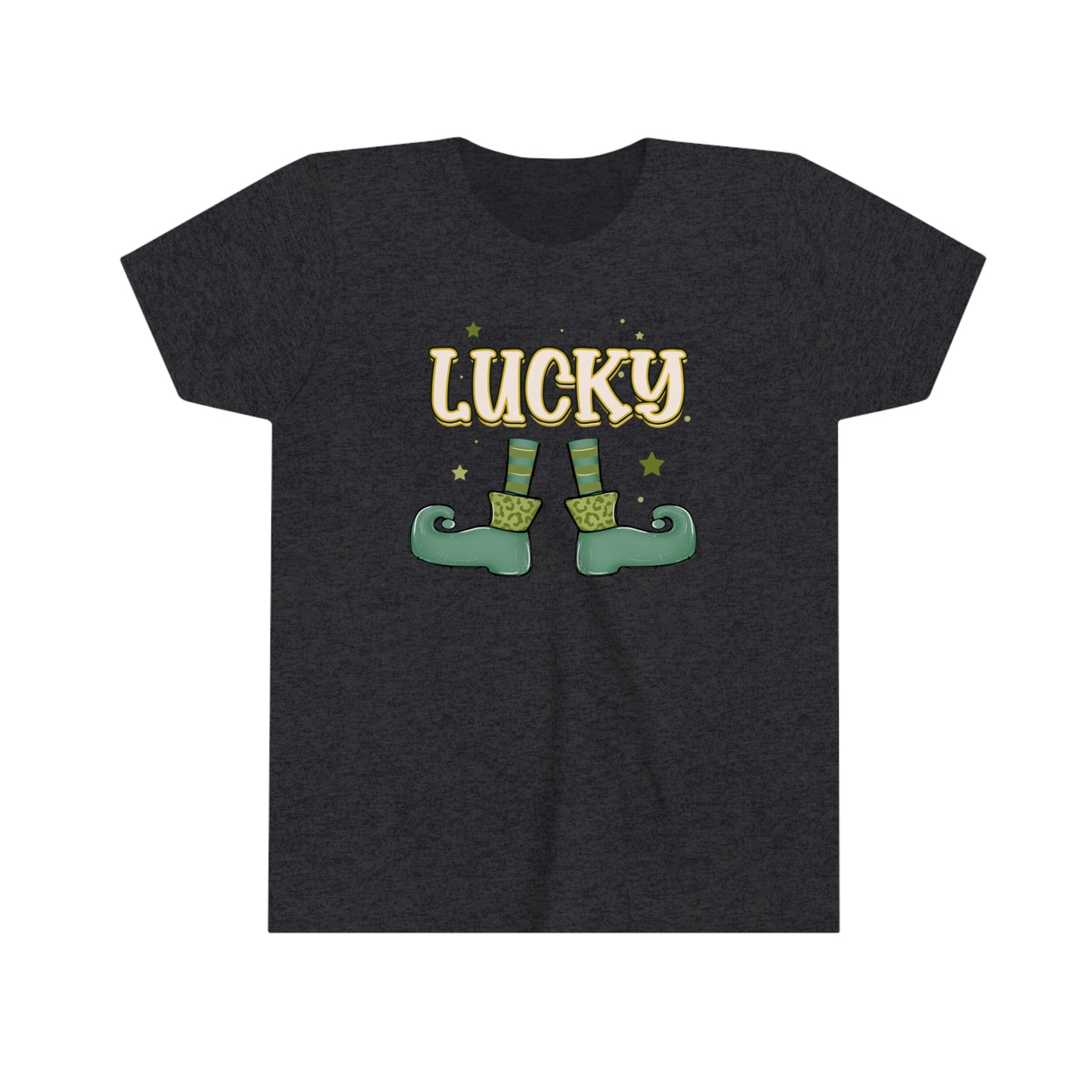 Lucky St Patricks Day Youth Short Sleeve Tee