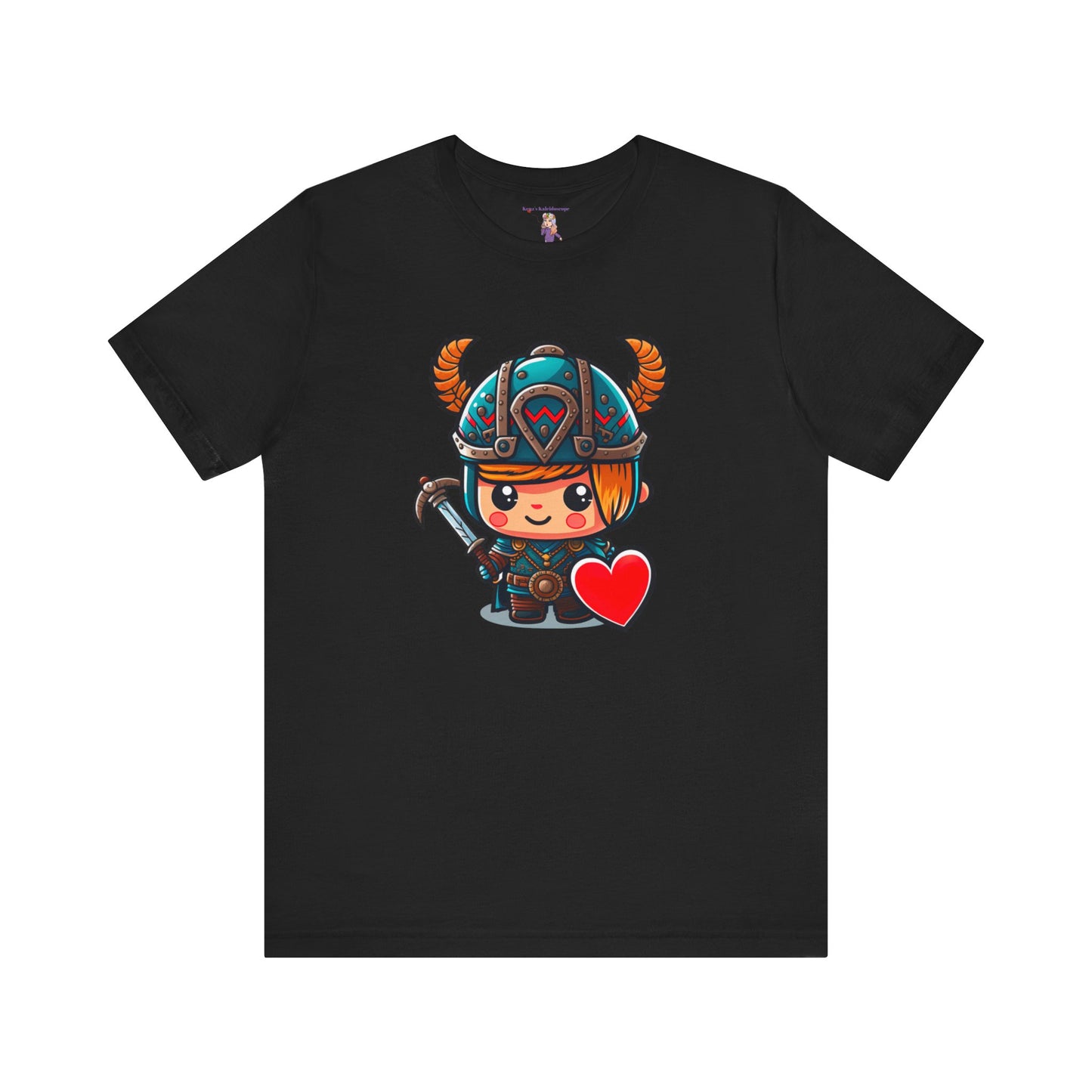 Viking Valentine's Day Unisex Jersey Short Sleeve Tee