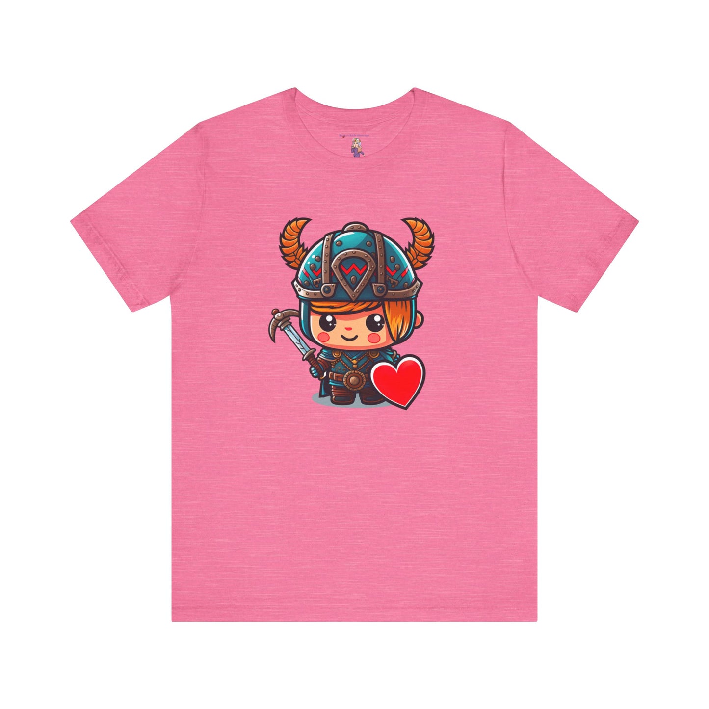Viking Valentine's Day Unisex Jersey Short Sleeve Tee