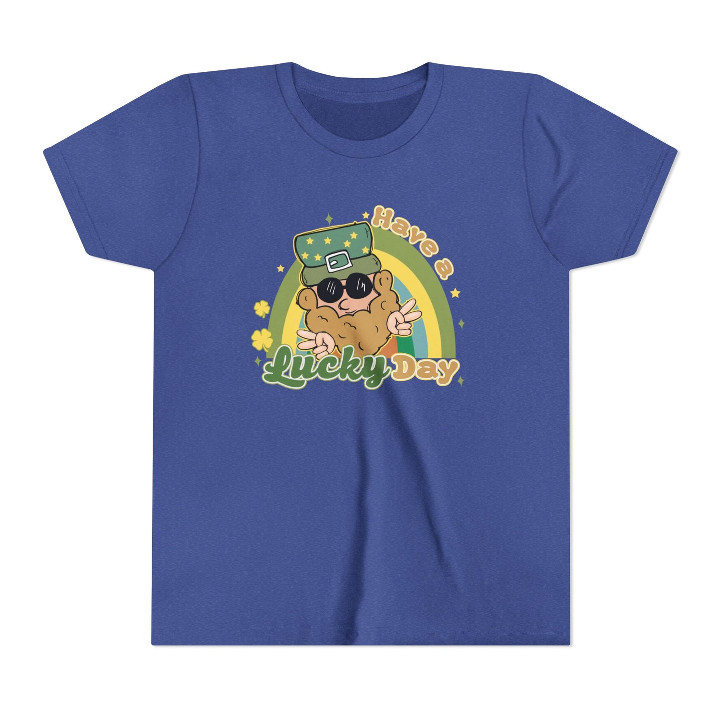 Lucky St Patricks Day Youth Short Sleeve Tee