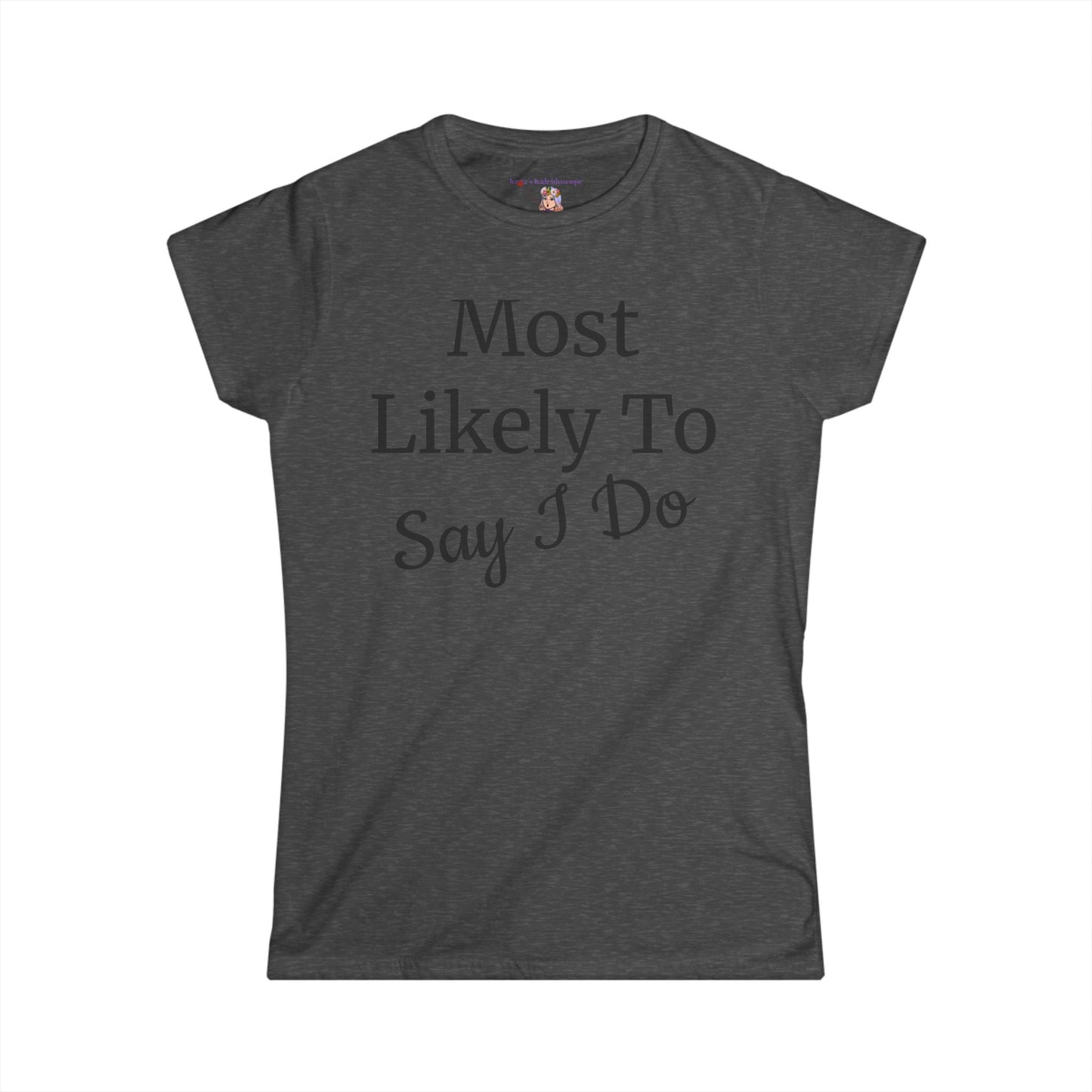 Bachelorette Party, Most Likely To, S-2XL, Women's Softstyle Tee