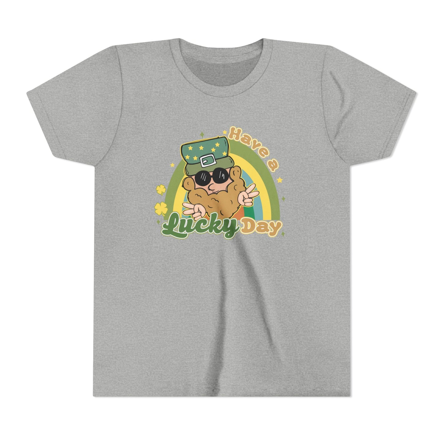 Lucky St Patricks Day Youth Short Sleeve Tee