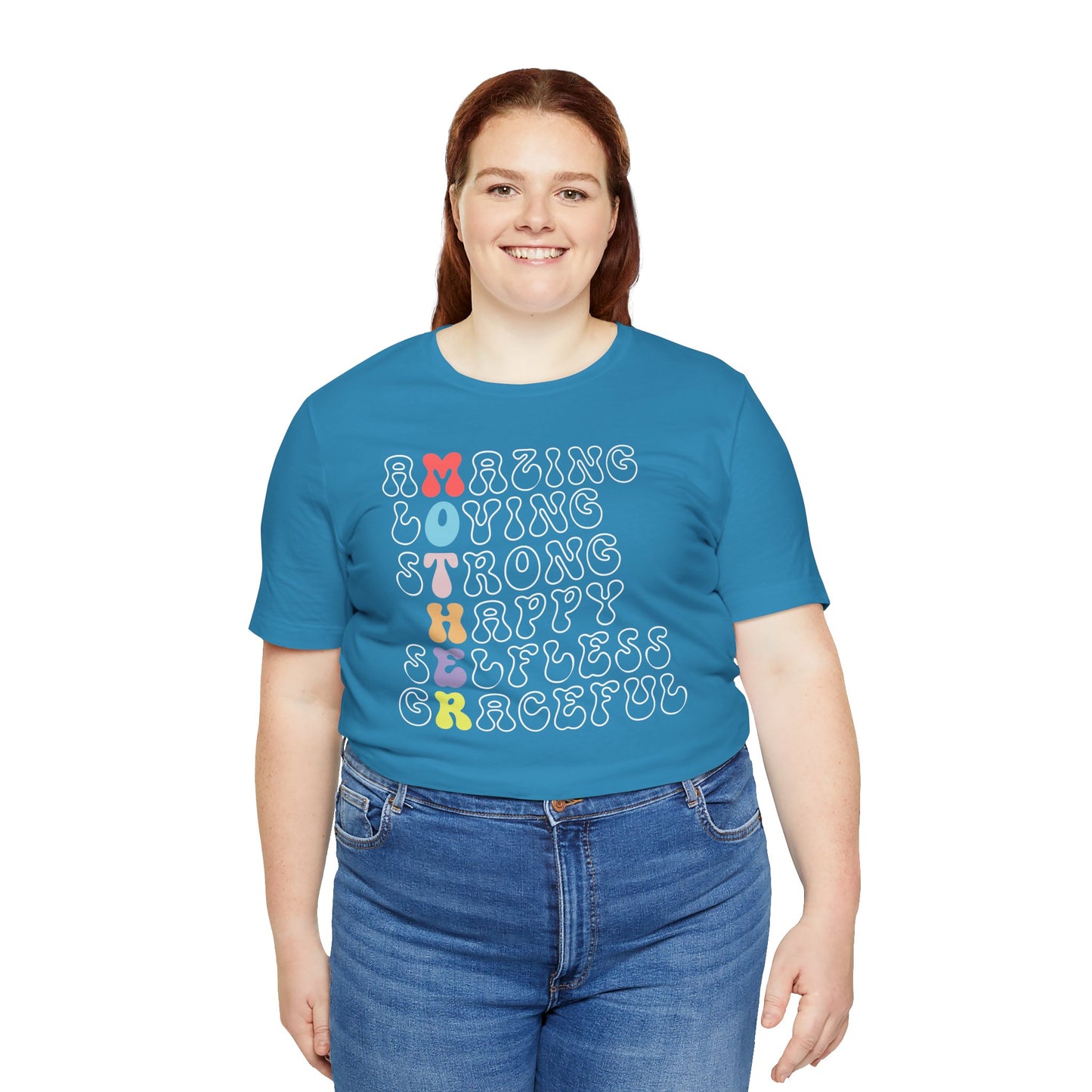 Mother's Day, Amazing Mother, XS-3XL, Unisex Jersey Short Sleeve Tee