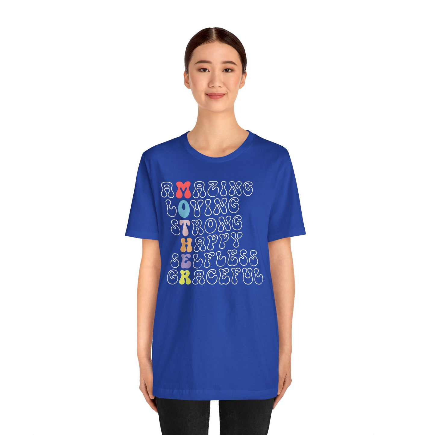 Mother's Day, Amazing Mother, XS-3XL, Unisex Jersey Short Sleeve Tee