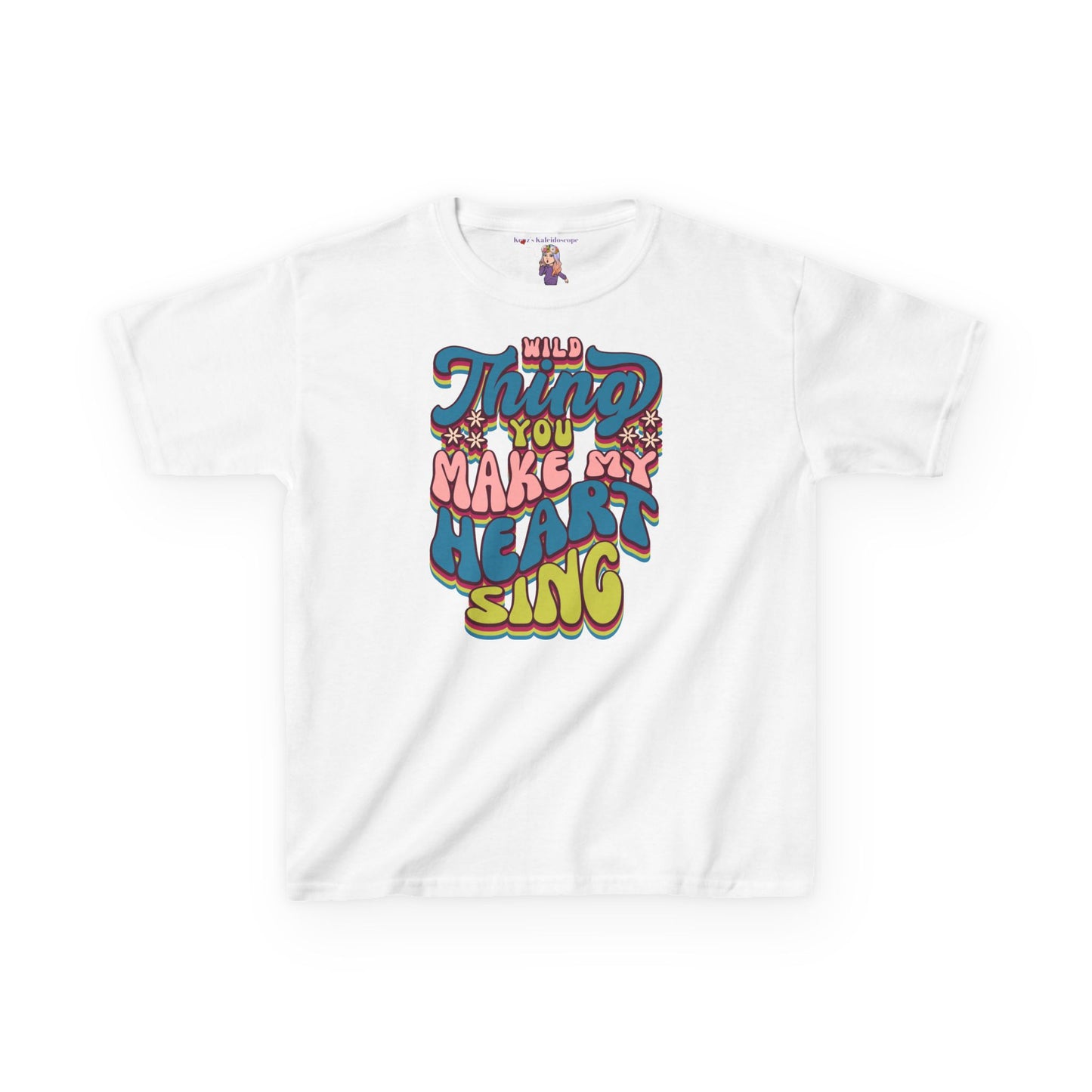 Wild Thing Valentine's Day Kids Heavy Cotton™ Tee