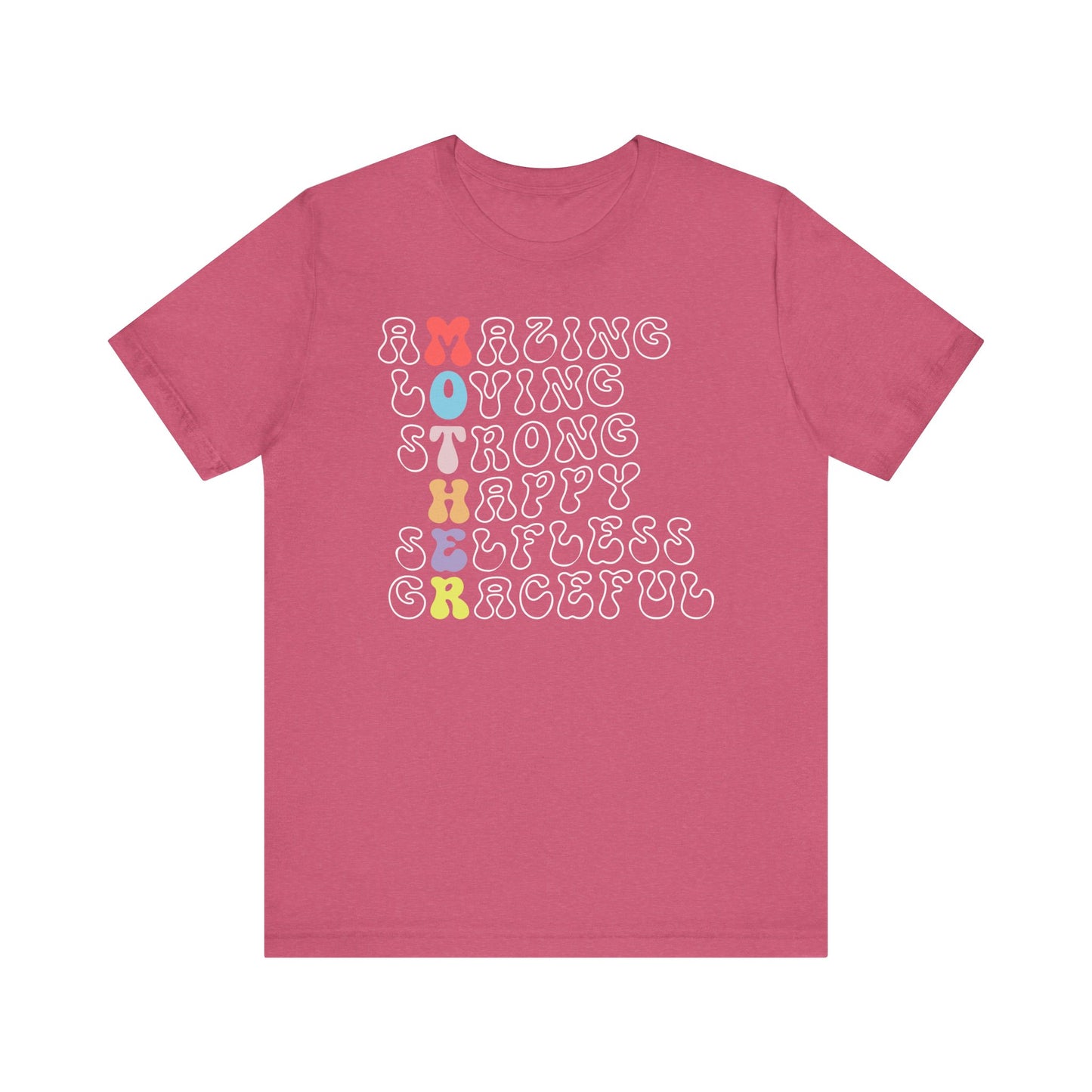 Mother's Day, Amazing Mother, XS-3XL, Unisex Jersey Short Sleeve Tee