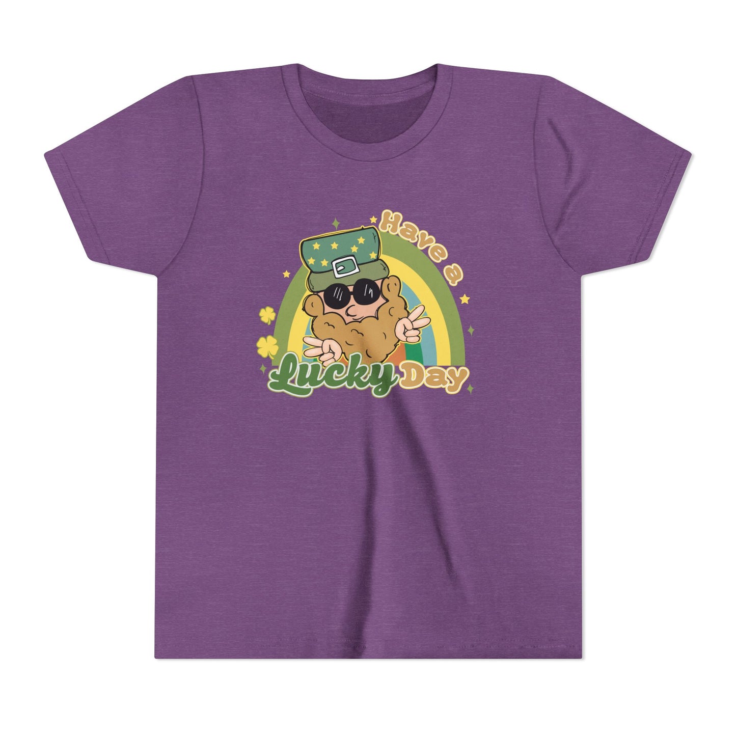 Lucky St Patricks Day Youth Short Sleeve Tee