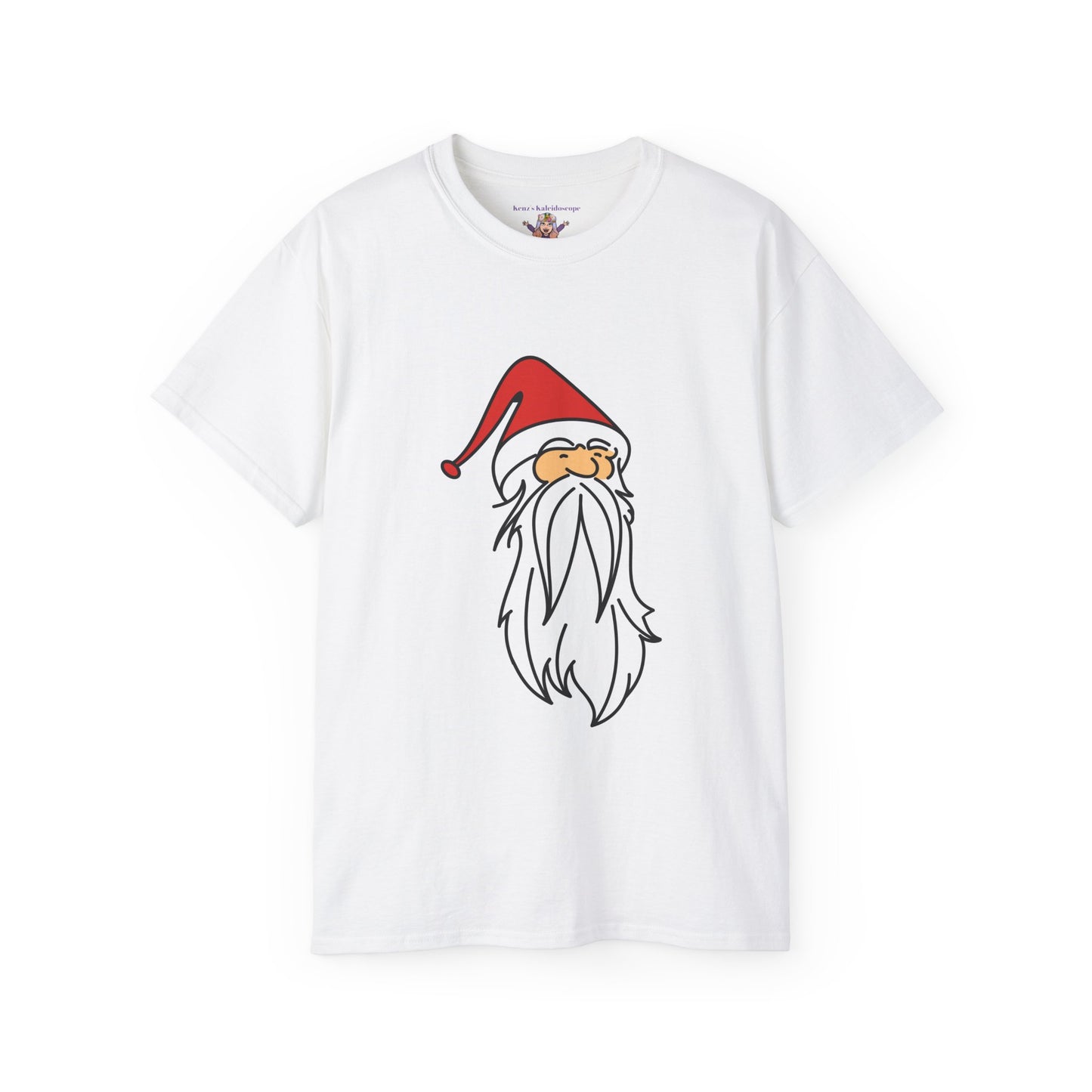 Bearded Santa Holiday Unisex Ultra Cotton Tee