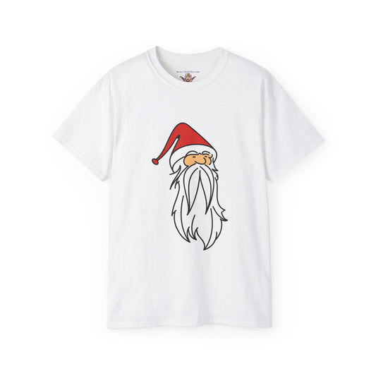 Bearded Santa Holiday Unisex Ultra Cotton Tee