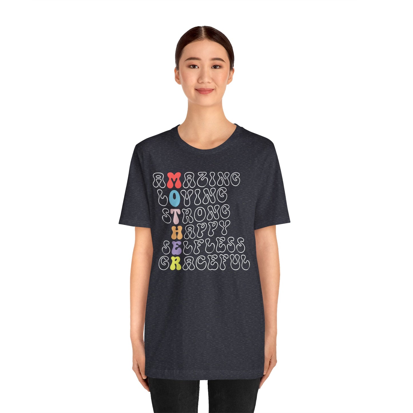 Mother's Day, Amazing Mother, XS-3XL, Unisex Jersey Short Sleeve Tee