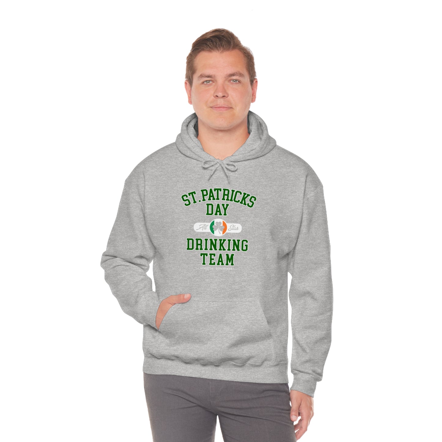 Unisex St Patrick's Day Drinking Team Hooded Sweatshirt