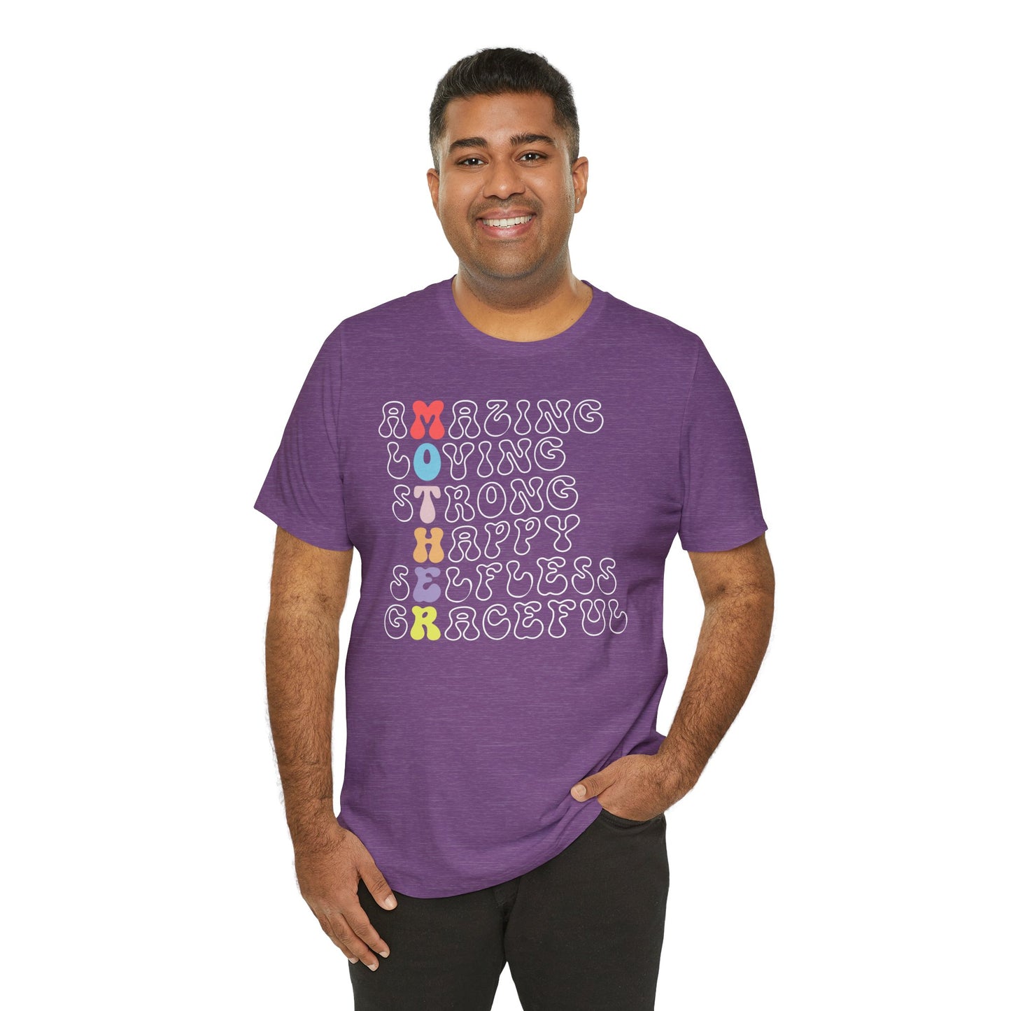 Mother's Day, Amazing Mother, XS-3XL, Unisex Jersey Short Sleeve Tee