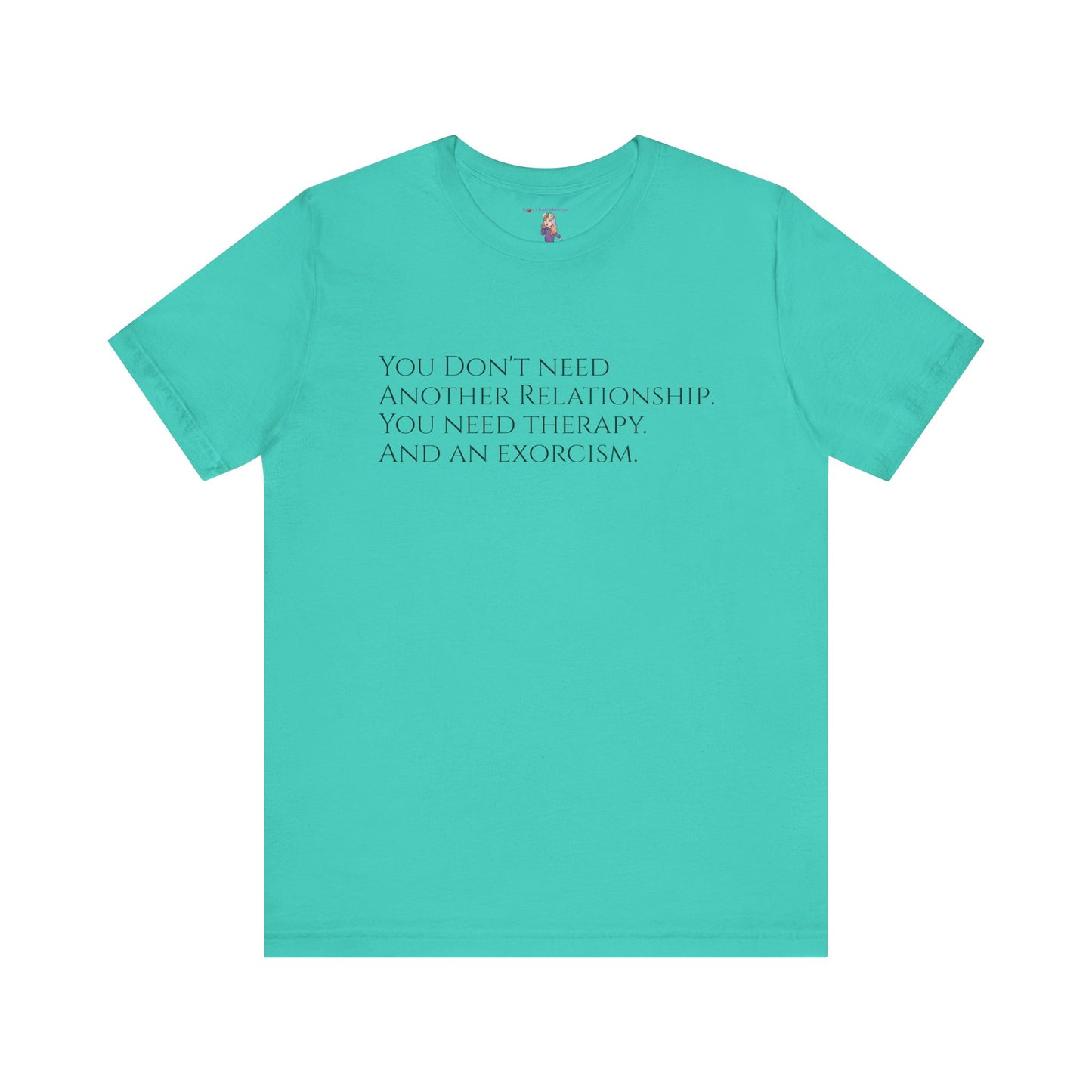 Relationships, Therapy, Exorcism, XS-3XL, Unisex Jersey Short Sleeve Tee