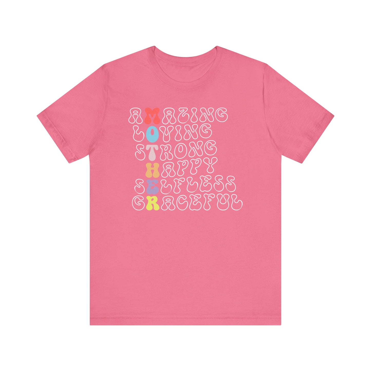 Mother's Day, Amazing Mother, XS-3XL, Unisex Jersey Short Sleeve Tee