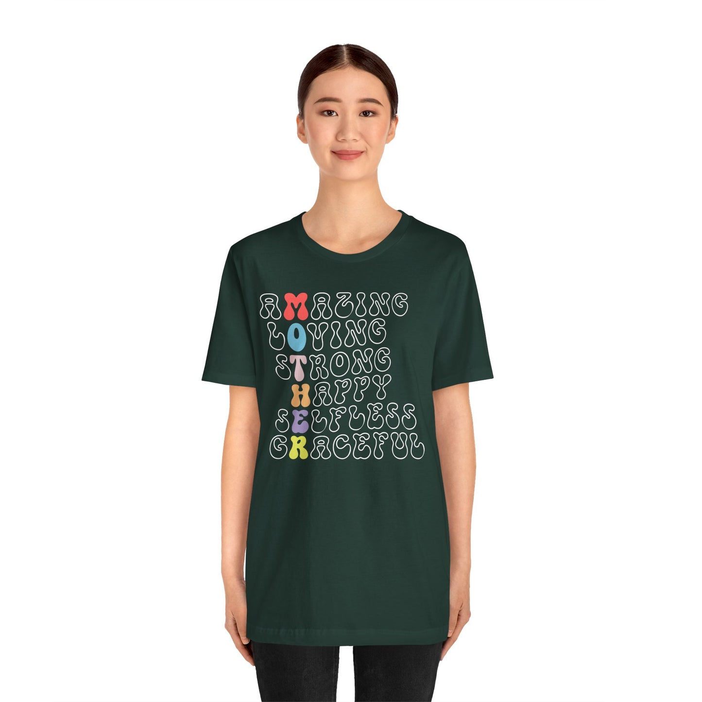 Mother's Day, Amazing Mother, XS-3XL, Unisex Jersey Short Sleeve Tee