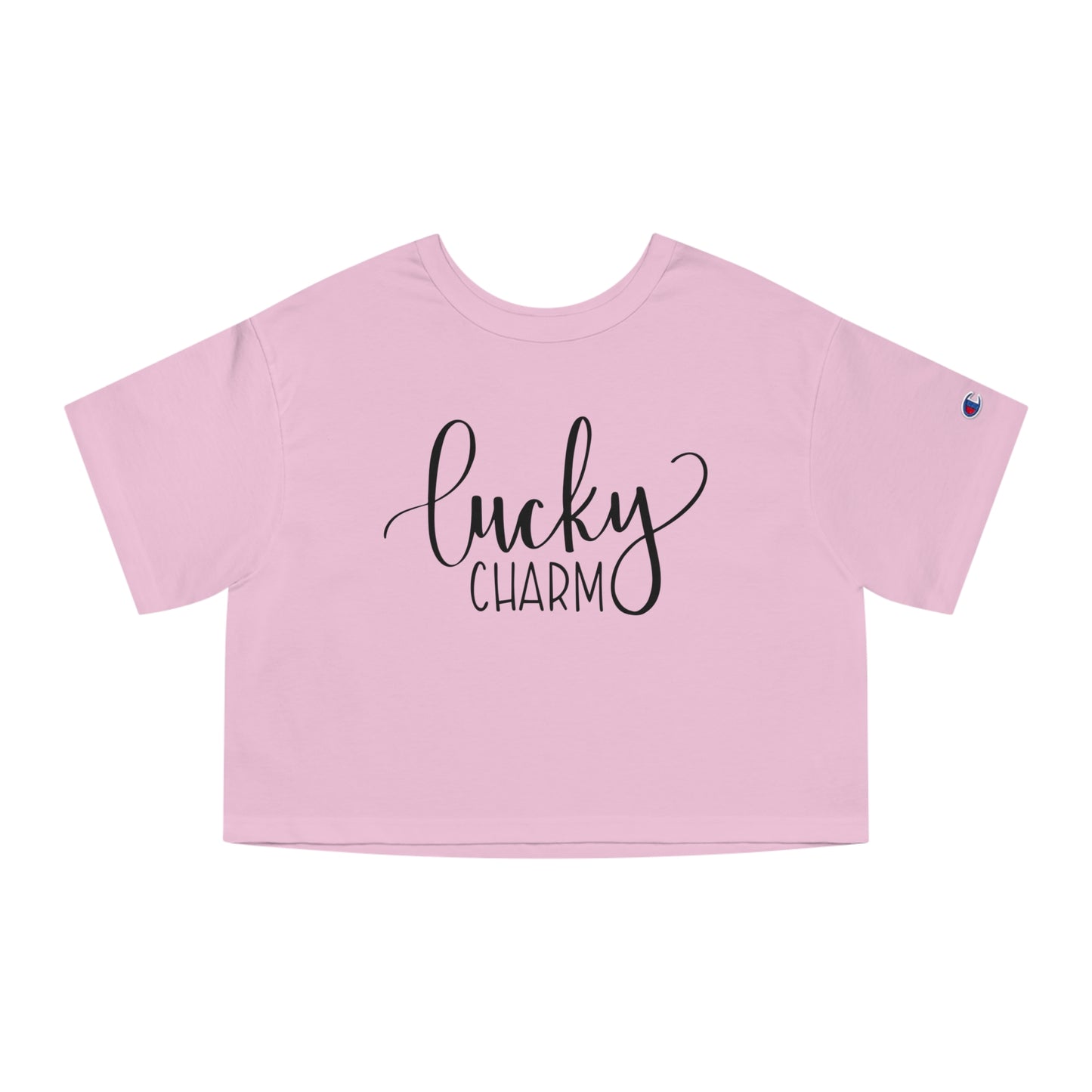 Champion Lucky Charm St Patricks Day Women's Heritage Cropped T-Shirt