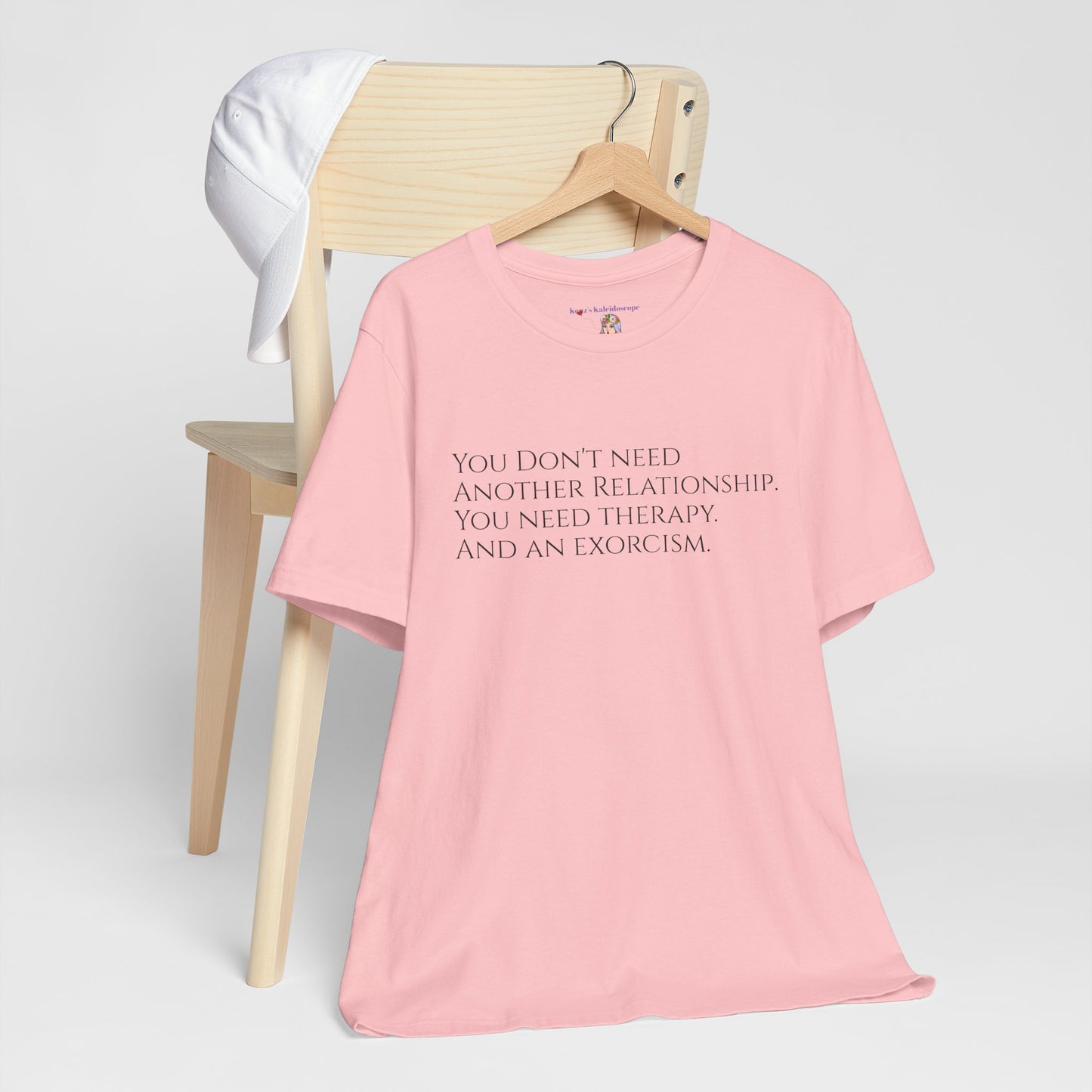 Relationships, Therapy, Exorcism, XS-3XL, Unisex Jersey Short Sleeve Tee