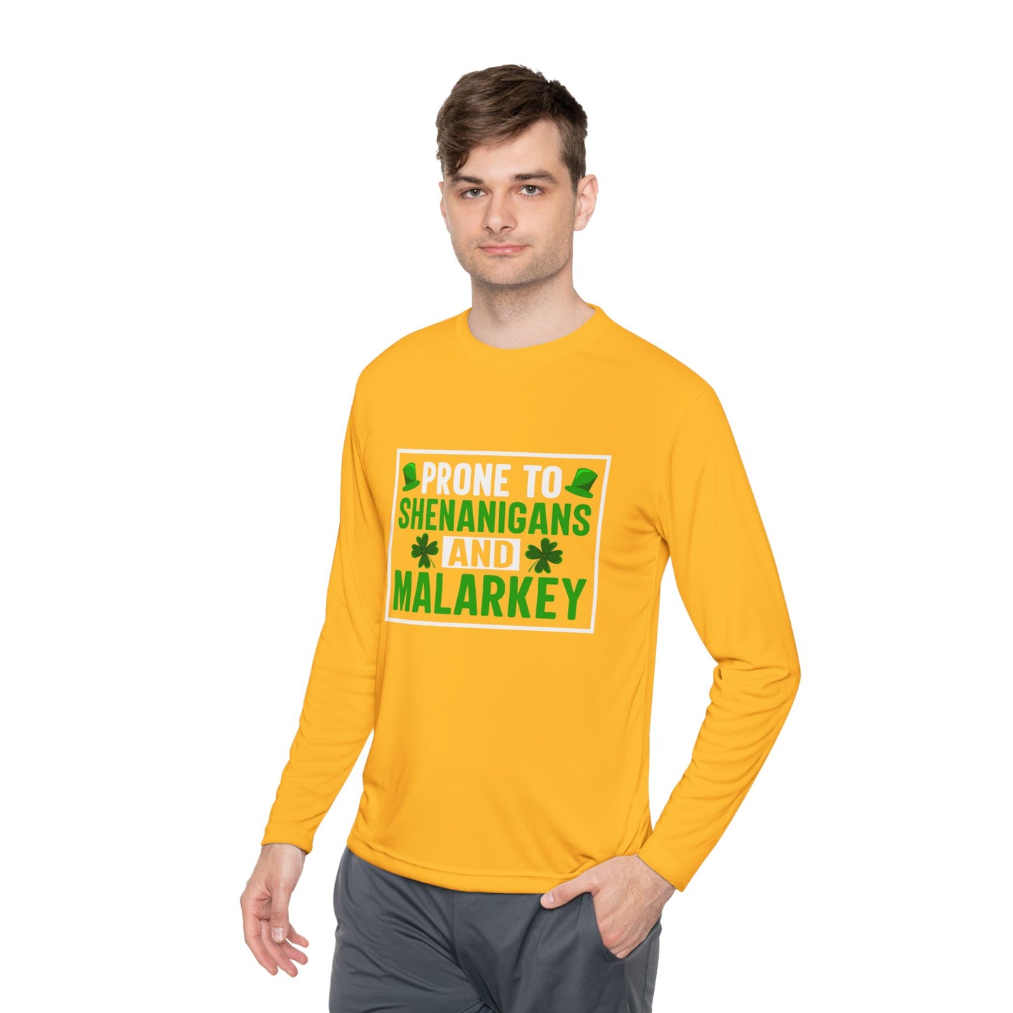 Unisex St Patricks Day Long Sleeve Tee