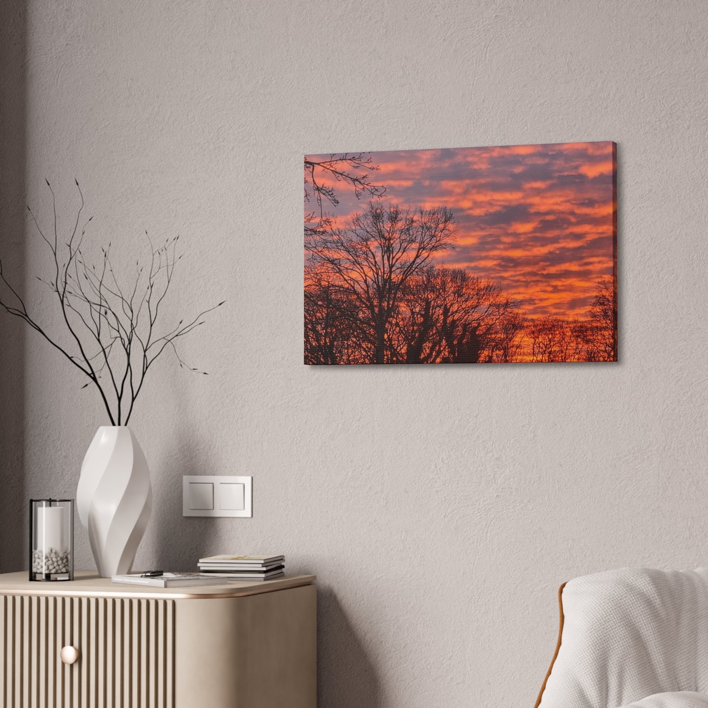 Stratocumulus Serenade, Canvas Stretched, 1.5''