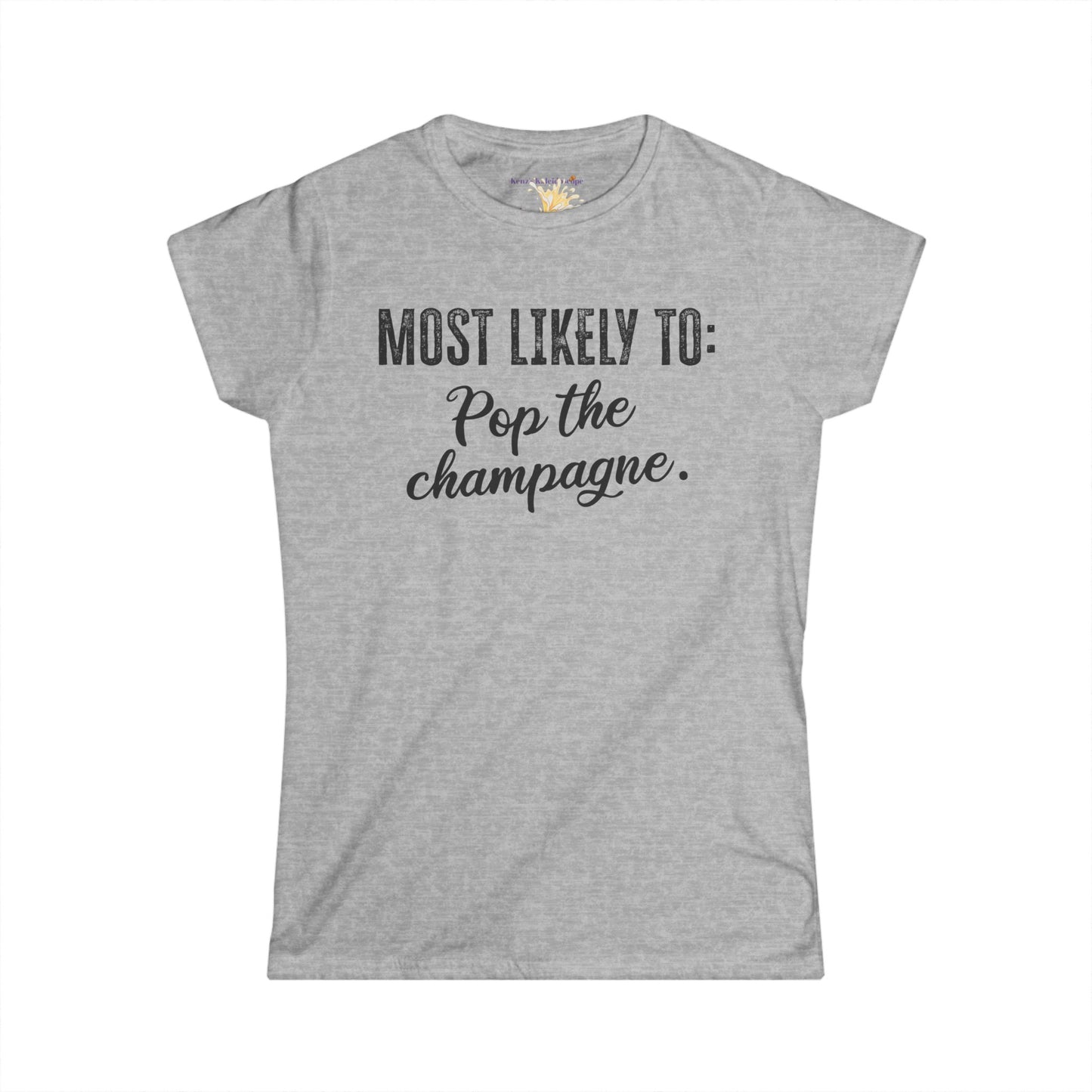 Bachelorette Party, Most Likely To, S-2XL, Women's Softstyle Tee