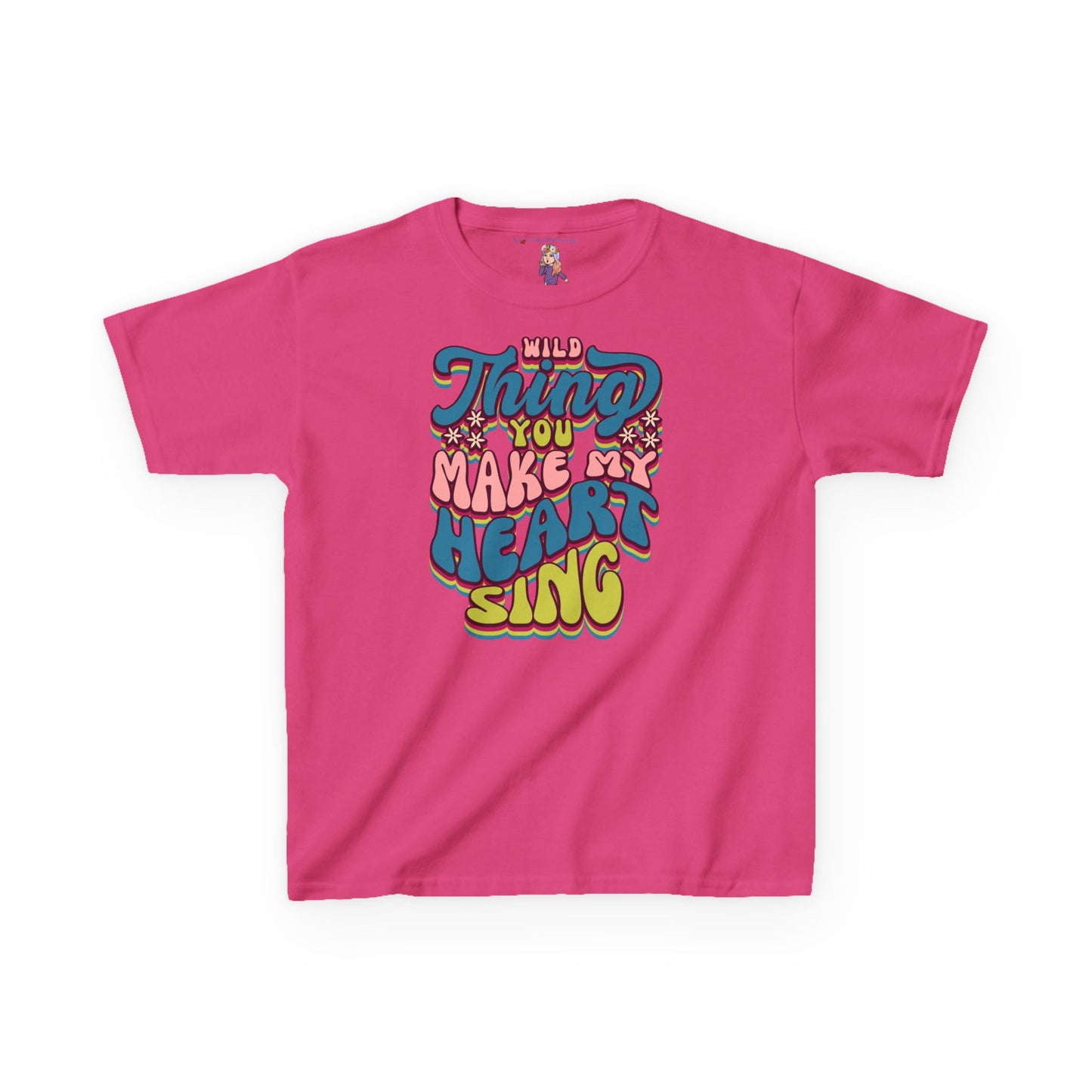 Wild Thing Valentine's Day Kids Heavy Cotton™ Tee