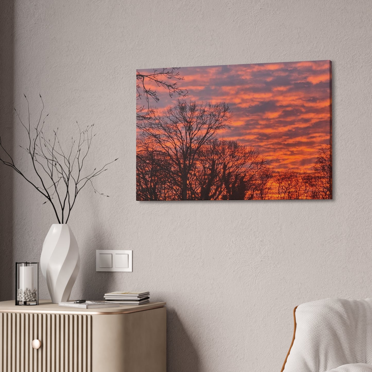 Stratocumulus Serenade, Canvas Stretched, 1.5''