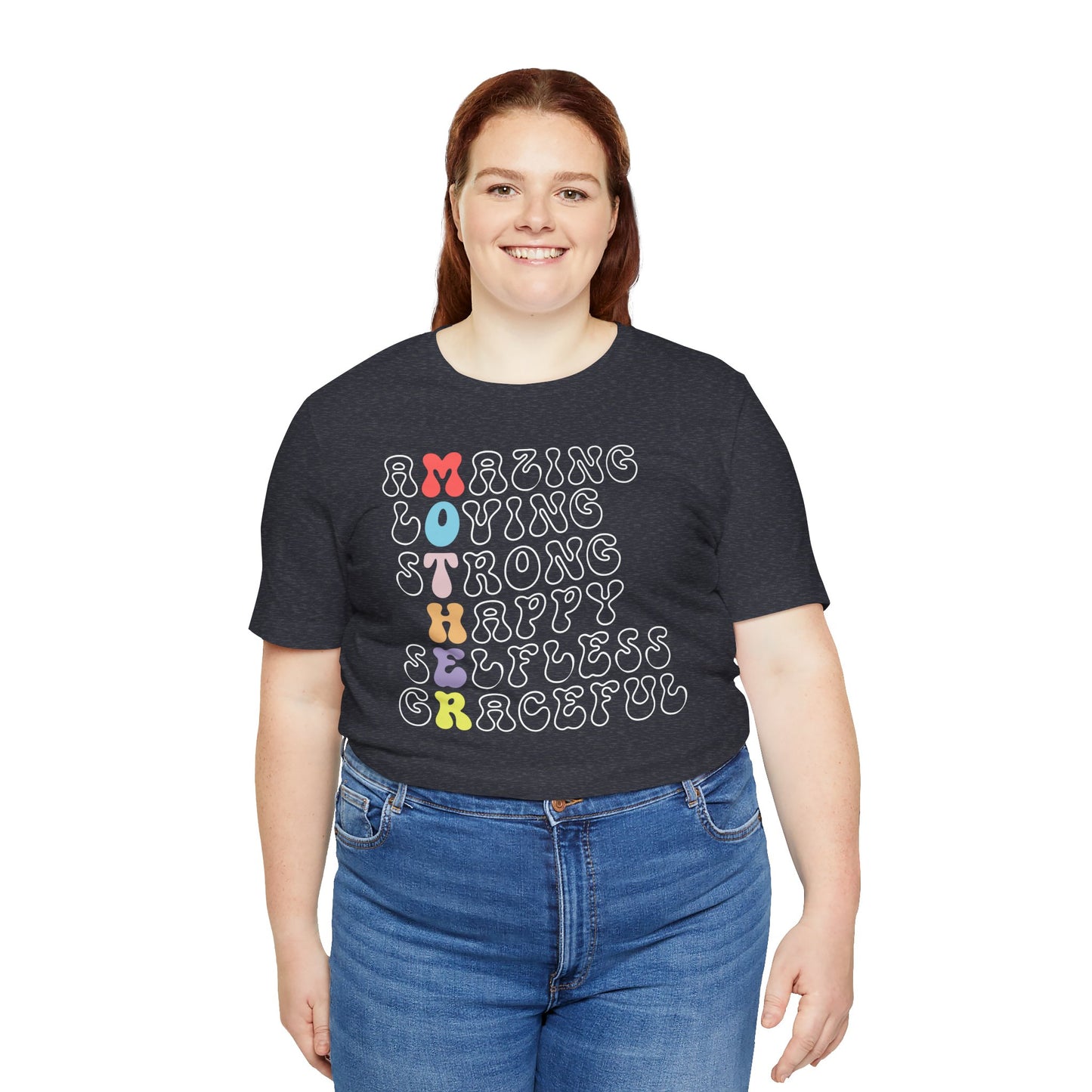 Mother's Day, Amazing Mother, XS-3XL, Unisex Jersey Short Sleeve Tee