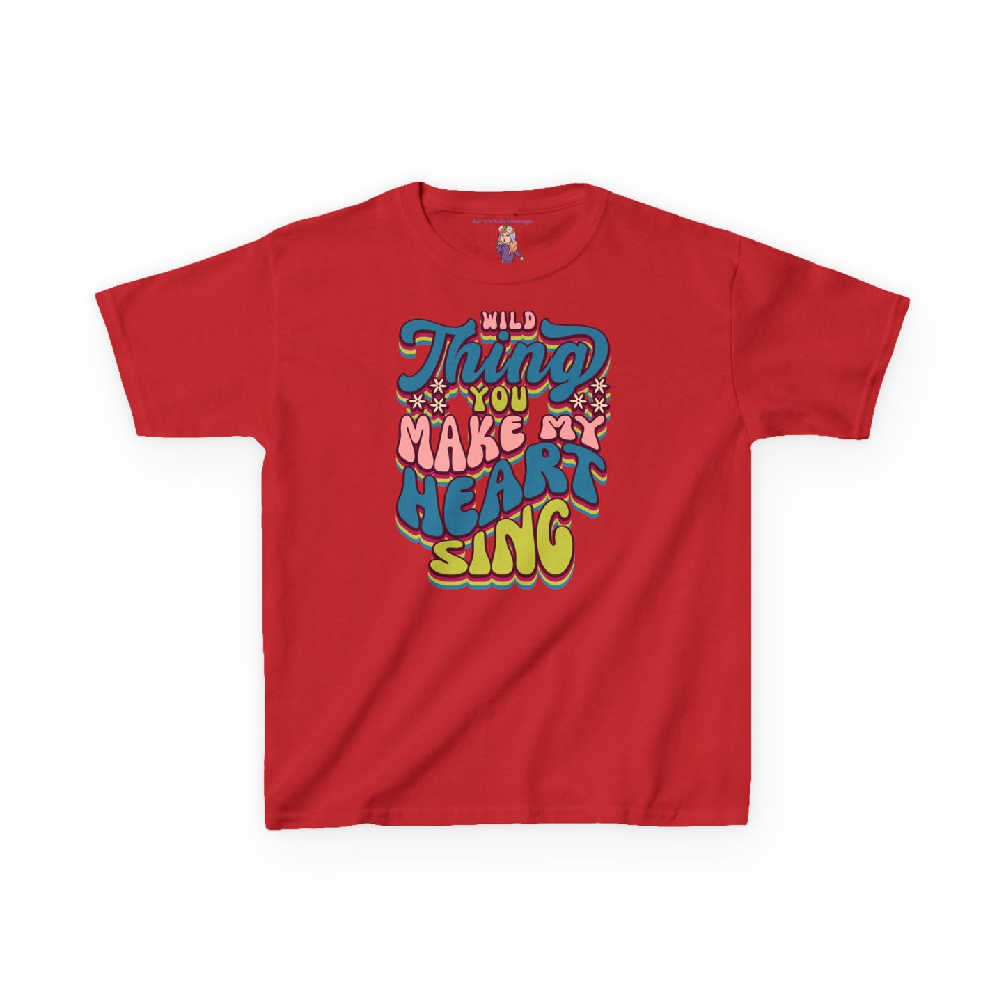 Wild Thing Valentine's Day Kids Heavy Cotton™ Tee