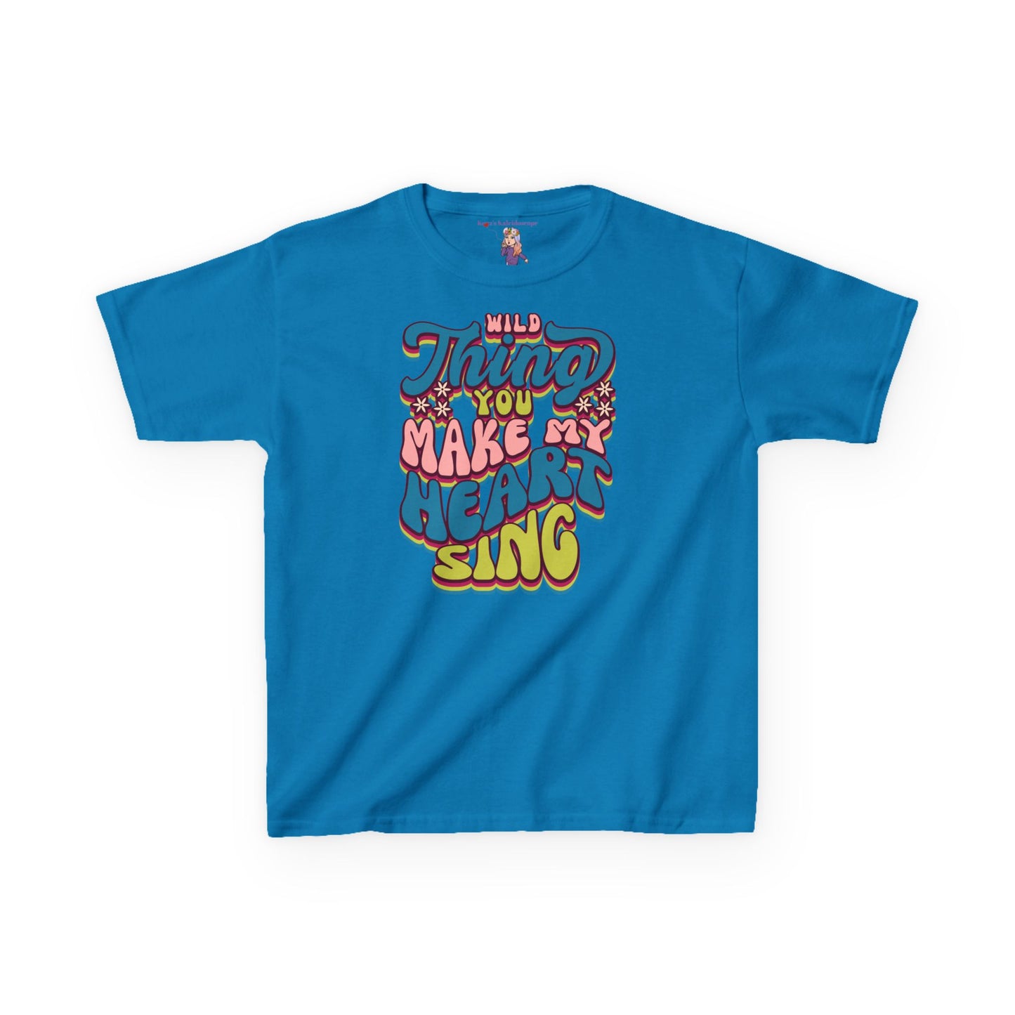 Wild Thing Valentine's Day Kids Heavy Cotton™ Tee