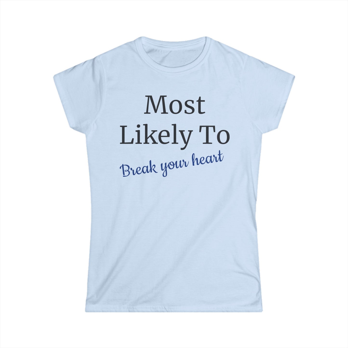Bachelorette Party, Most Likely To, S-2XL, Women's Softstyle Tee