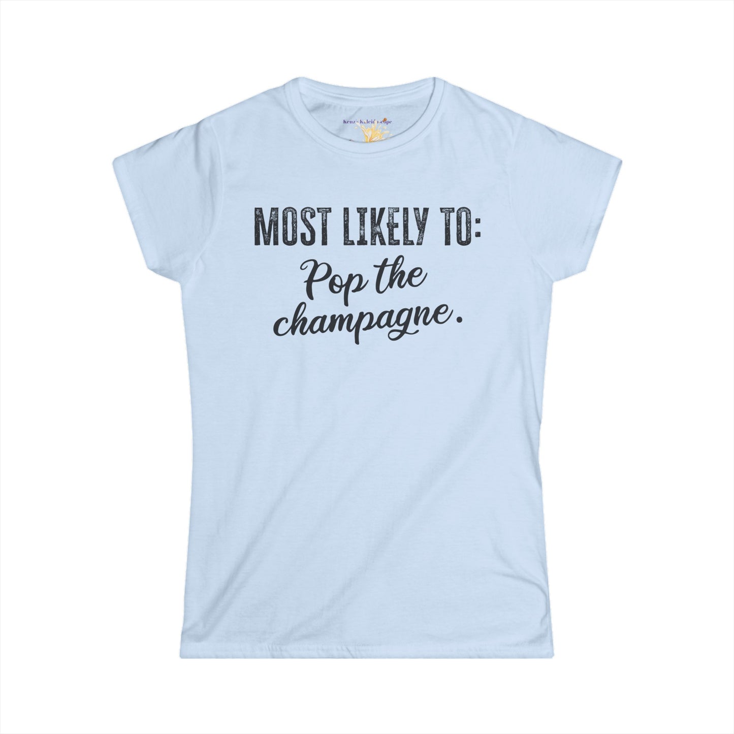 Bachelorette Party, Most Likely To, S-2XL, Women's Softstyle Tee