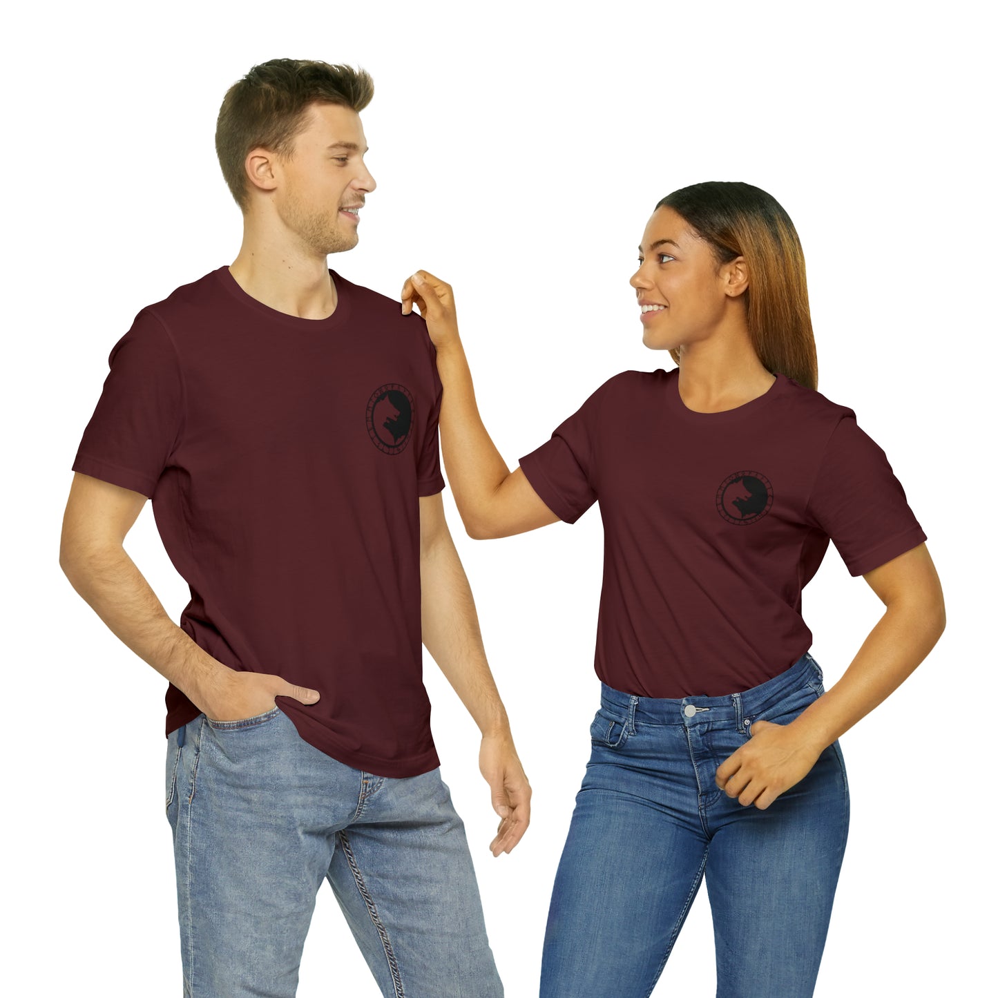 Anne and Scott, Bridal Party, Unisex Jersey Short Sleeve Tee