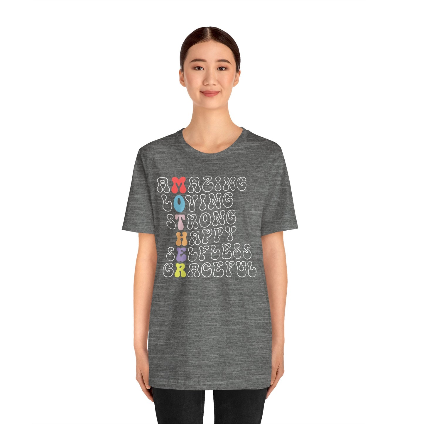 Mother's Day, Amazing Mother, XS-3XL, Unisex Jersey Short Sleeve Tee