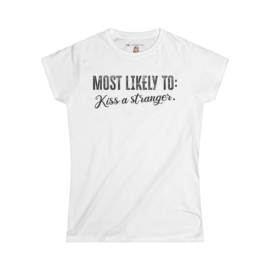 Bachelorette Party, Most Likely To, S-2XL, Women's Softstyle Tee