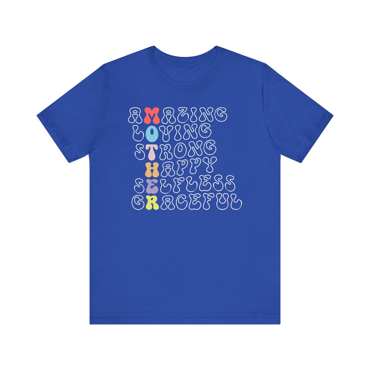 Mother's Day, Amazing Mother, XS-3XL, Unisex Jersey Short Sleeve Tee