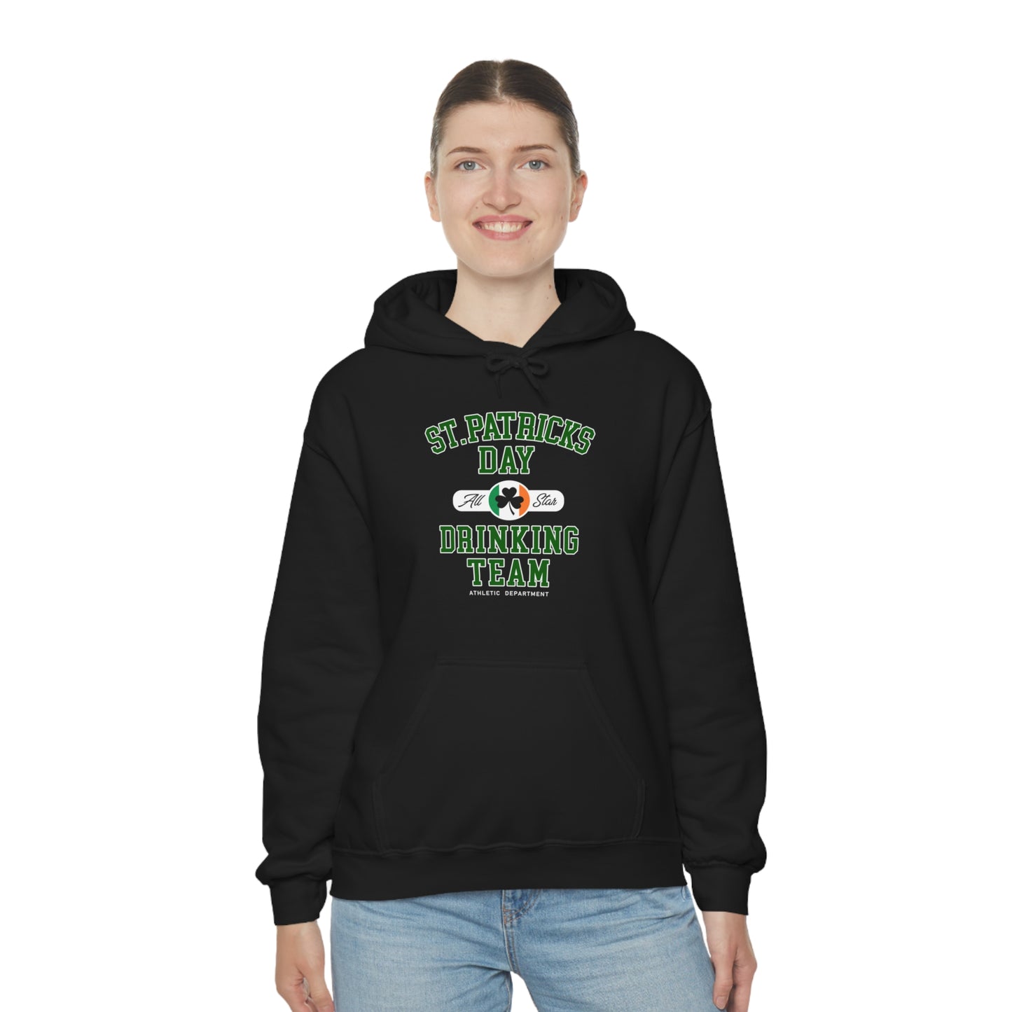 Unisex St Patrick's Day Drinking Team Hooded Sweatshirt