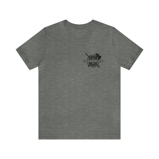 Anne and Scott, Bridal Party, Bridesmaids, Unisex Jersey Short Sleeve Tee