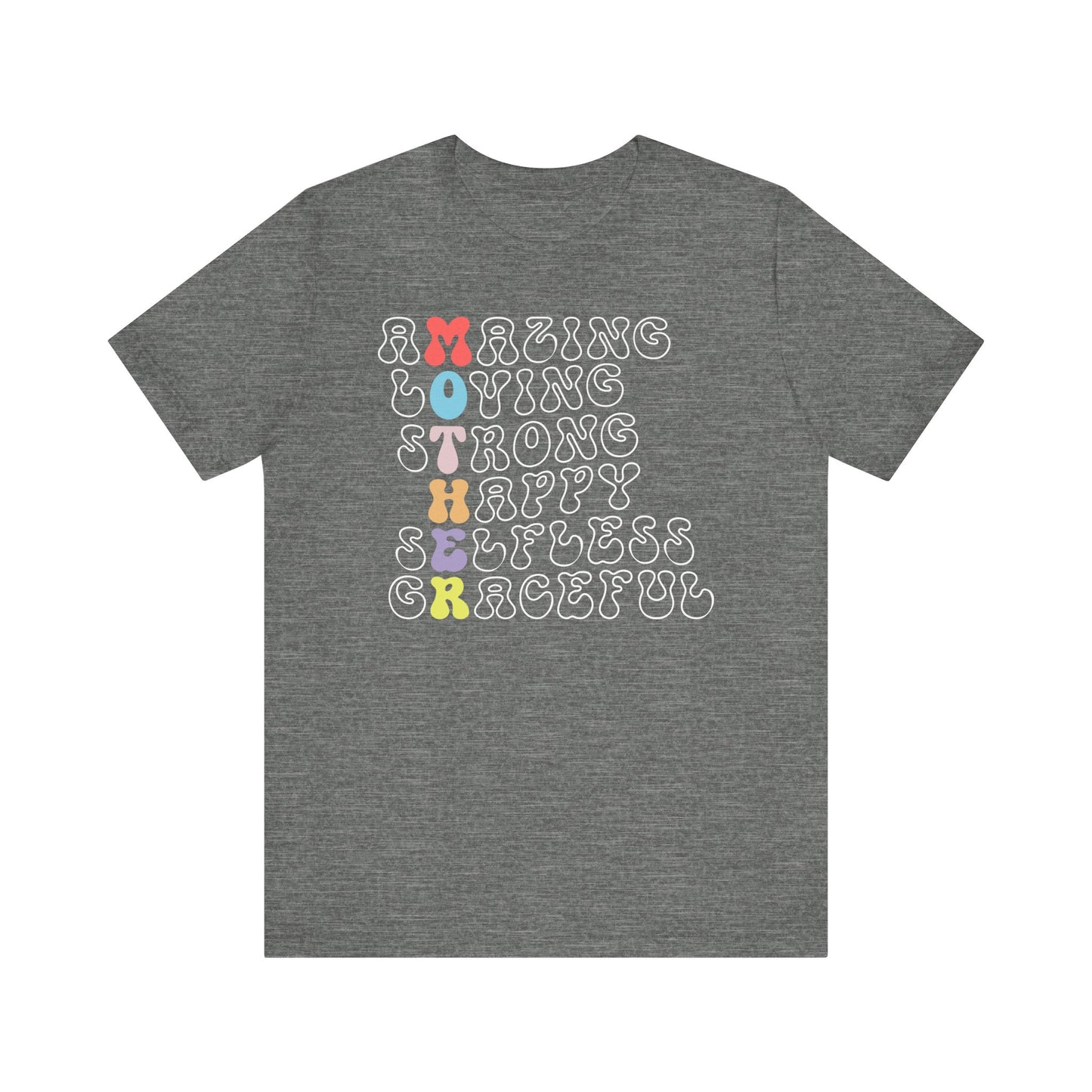 Mother's Day, Amazing Mother, XS-3XL, Unisex Jersey Short Sleeve Tee