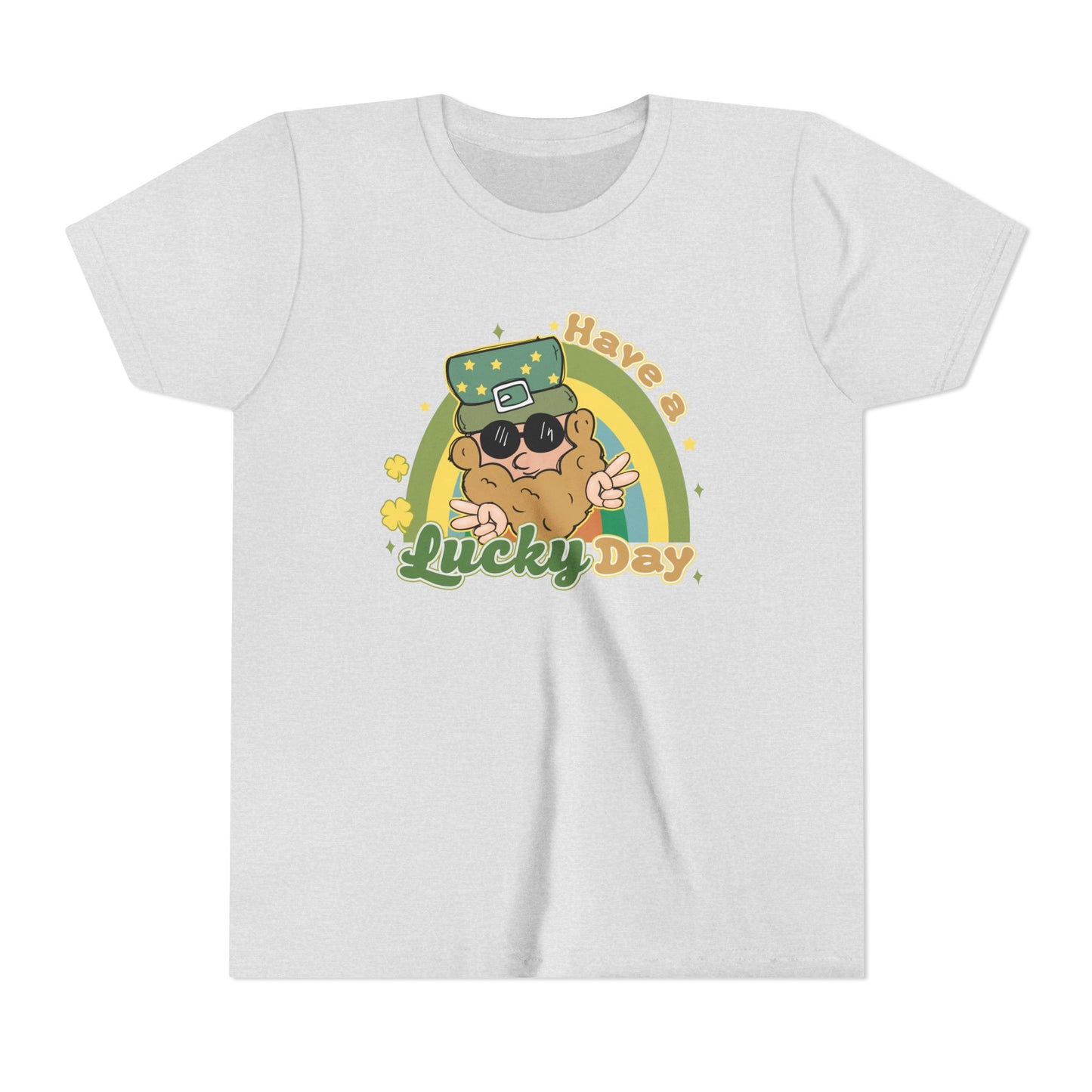 Lucky St Patricks Day Youth Short Sleeve Tee