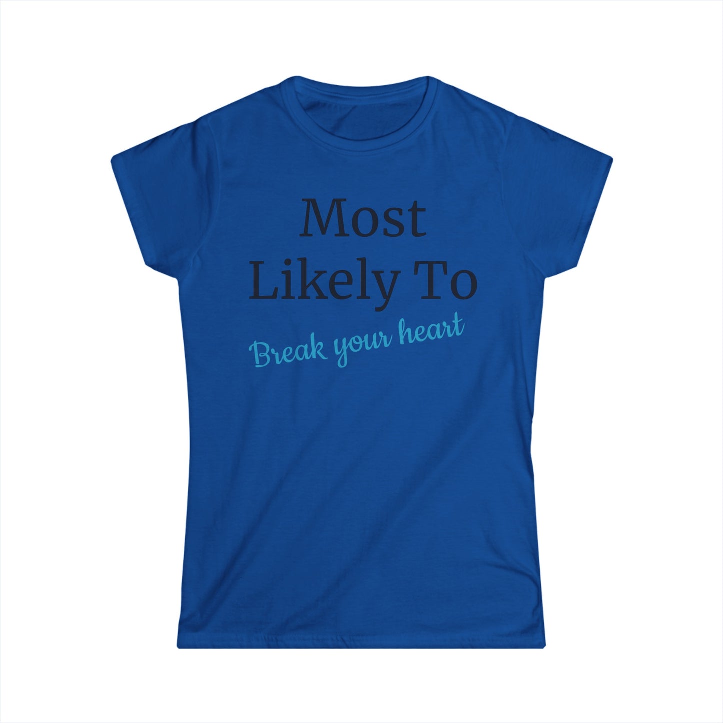 Bachelorette Party, Most Likely To, S-2XL, Women's Softstyle Tee