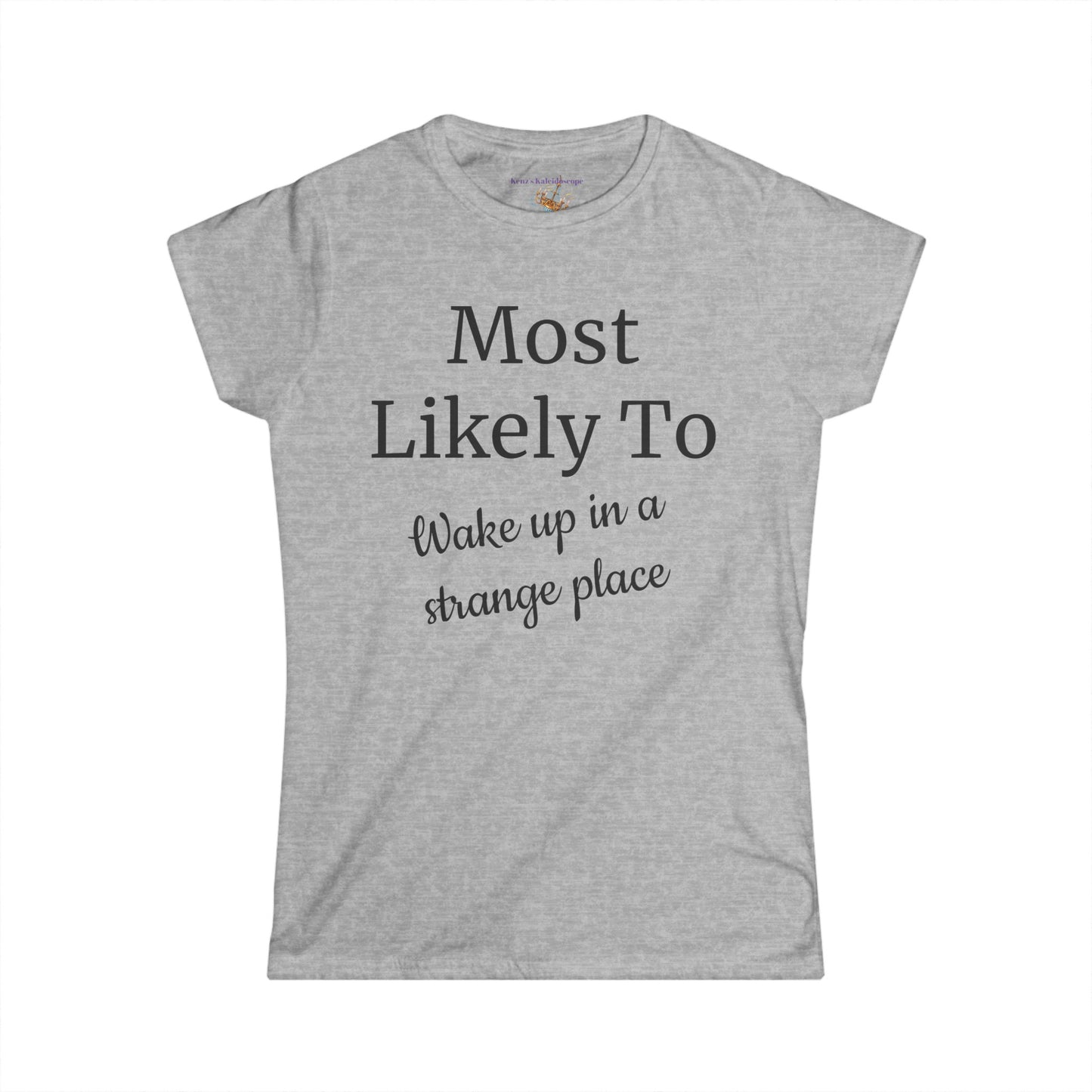 Bachelorette Party, Most Likely To, S-2XL, Women's Softstyle Tee