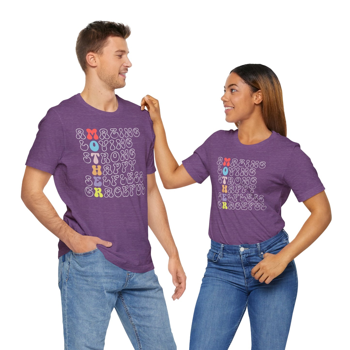 Mother's Day, Amazing Mother, XS-3XL, Unisex Jersey Short Sleeve Tee