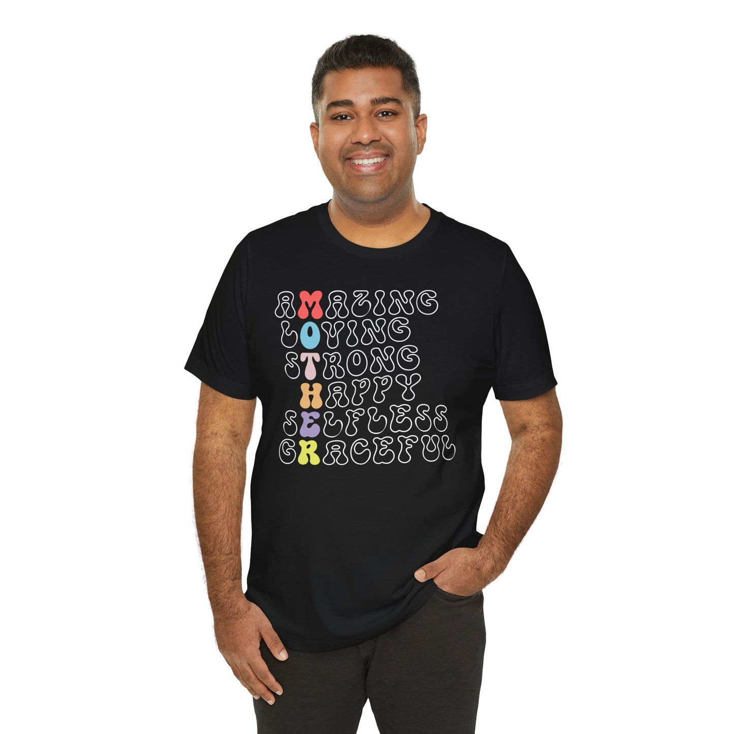 Mother's Day, Amazing Mother, XS-3XL, Unisex Jersey Short Sleeve Tee
