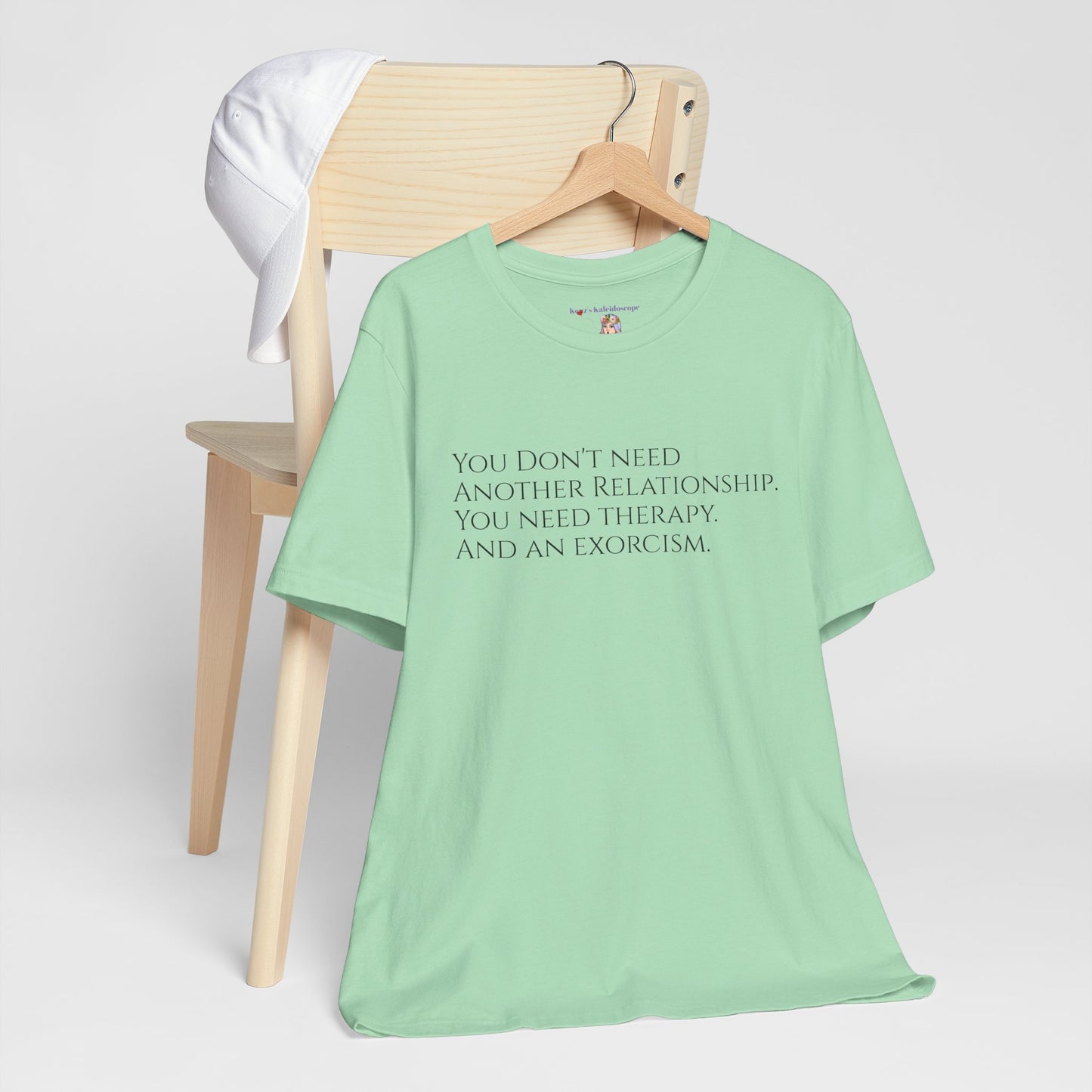 Relationships, Therapy, Exorcism, XS-3XL, Unisex Jersey Short Sleeve Tee